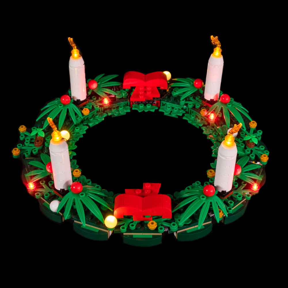 Light My Bricks - LIGHT KIT for LEGO® Christmas Wreath 40426