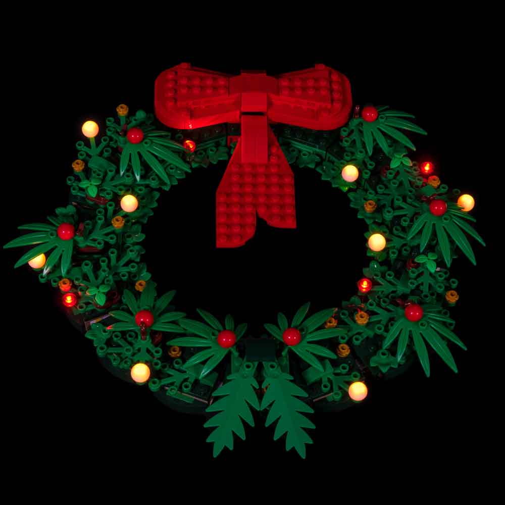 Light My Bricks - LIGHT KIT for LEGO® Christmas Wreath 40426