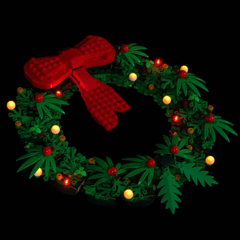Light My Bricks - LIGHT KIT for LEGO® Christmas Wreath 40426