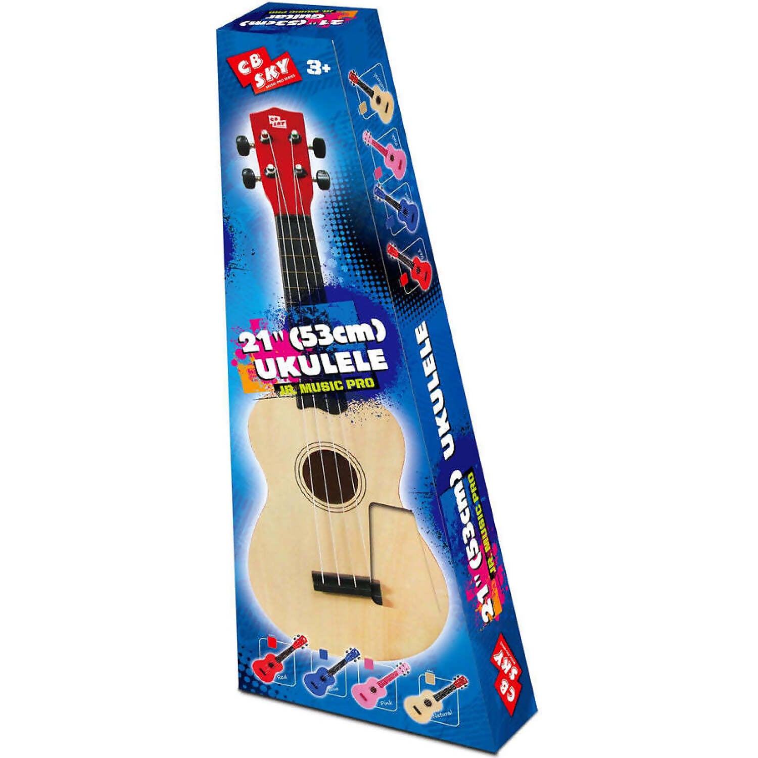CB Sky - Jr. Music Pro Toy Ukulele 53cm Natural