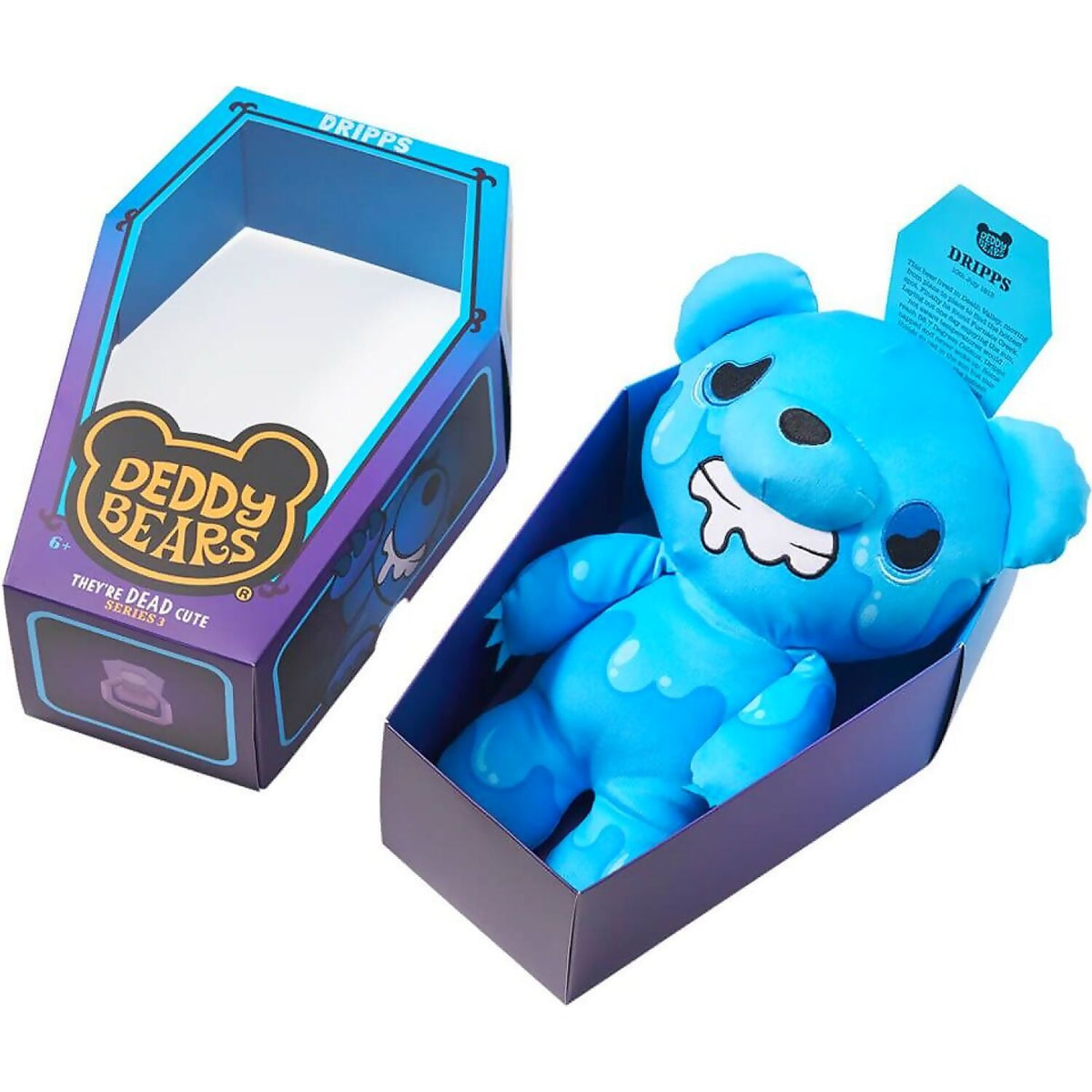 Deddy Bears - Dripps Series 3 Plush In Large Coffin - Jasnor