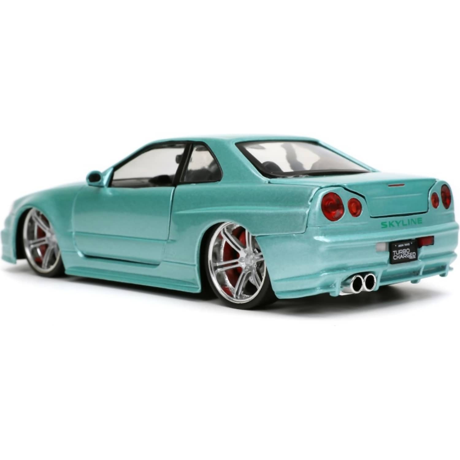 JADA TOYS - FAST & FURIOUS - 2002 NISSAN SKYLINE GT-R (R34) 1:24 SCALE DIECAST VEHICLE