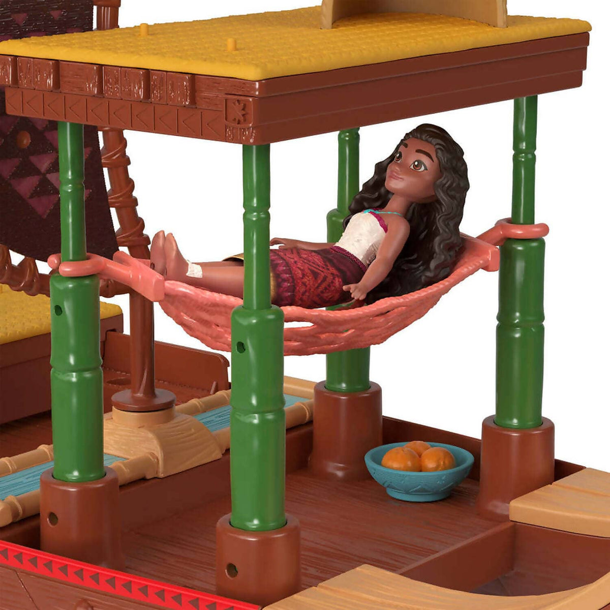 Disney - Moana 2 - Moana's Adventure Canoe Playset - Mattel