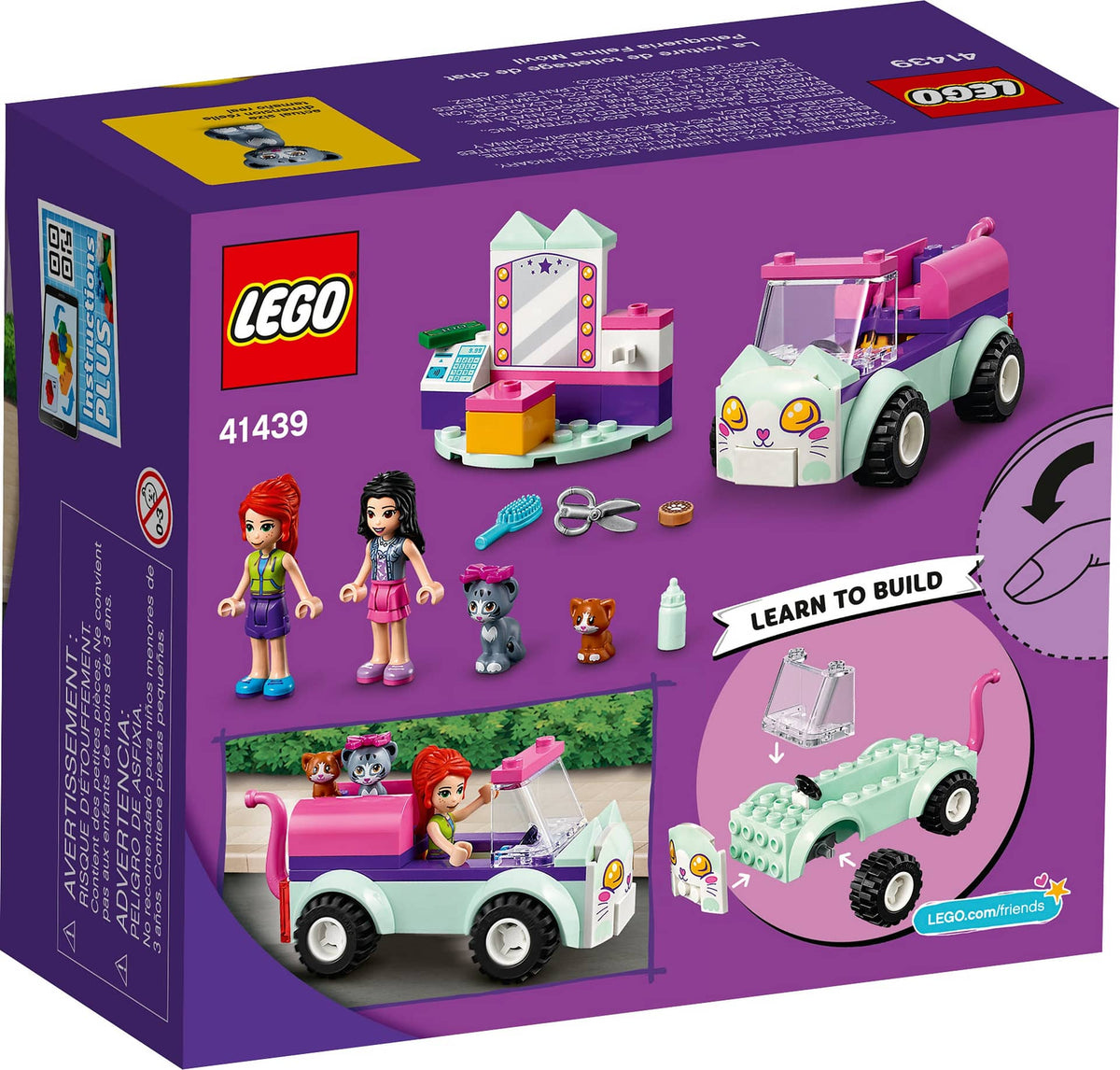 LEGO® 41439 Cat Grooming Car - Friends 4+