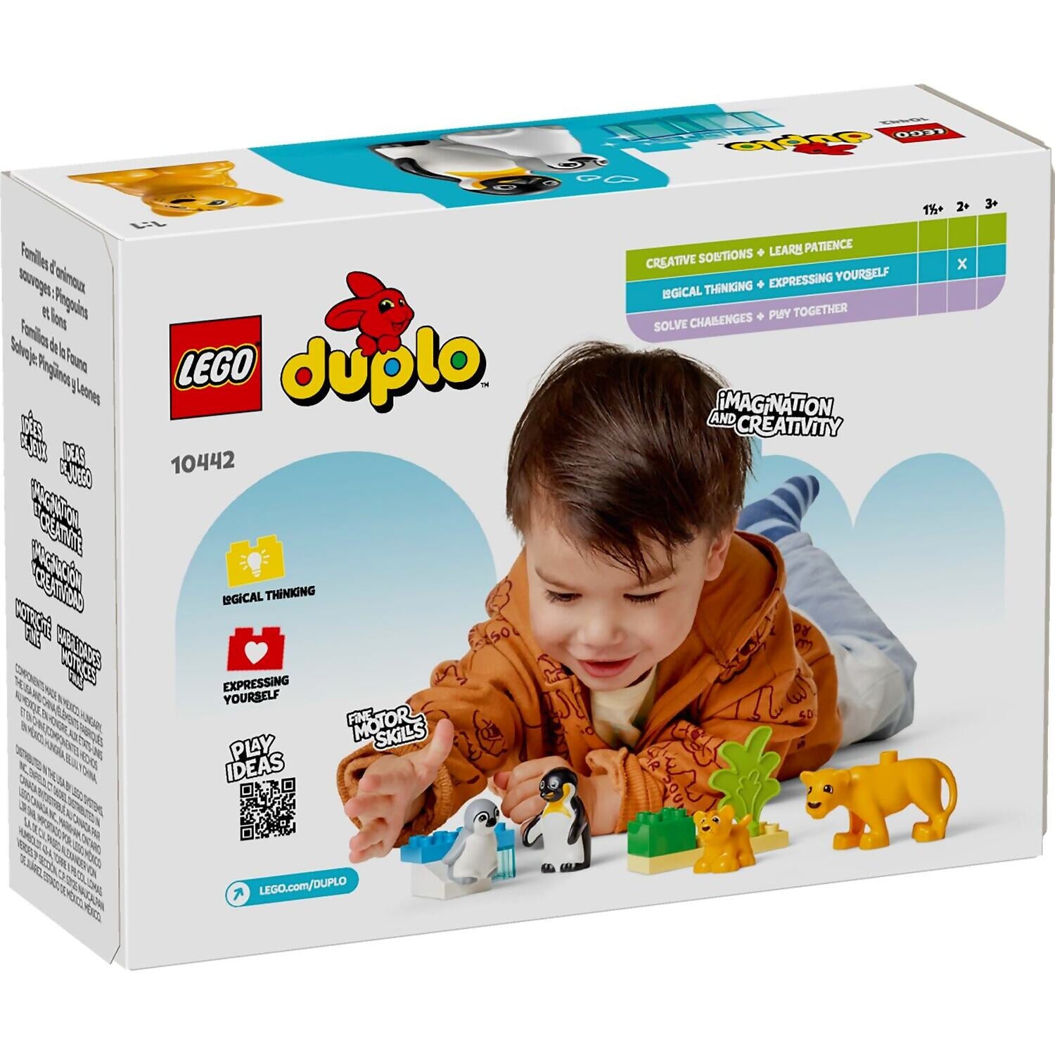 LEGO® 10442 Wild Animal Families: Penguins & Lions -  DUPLO®