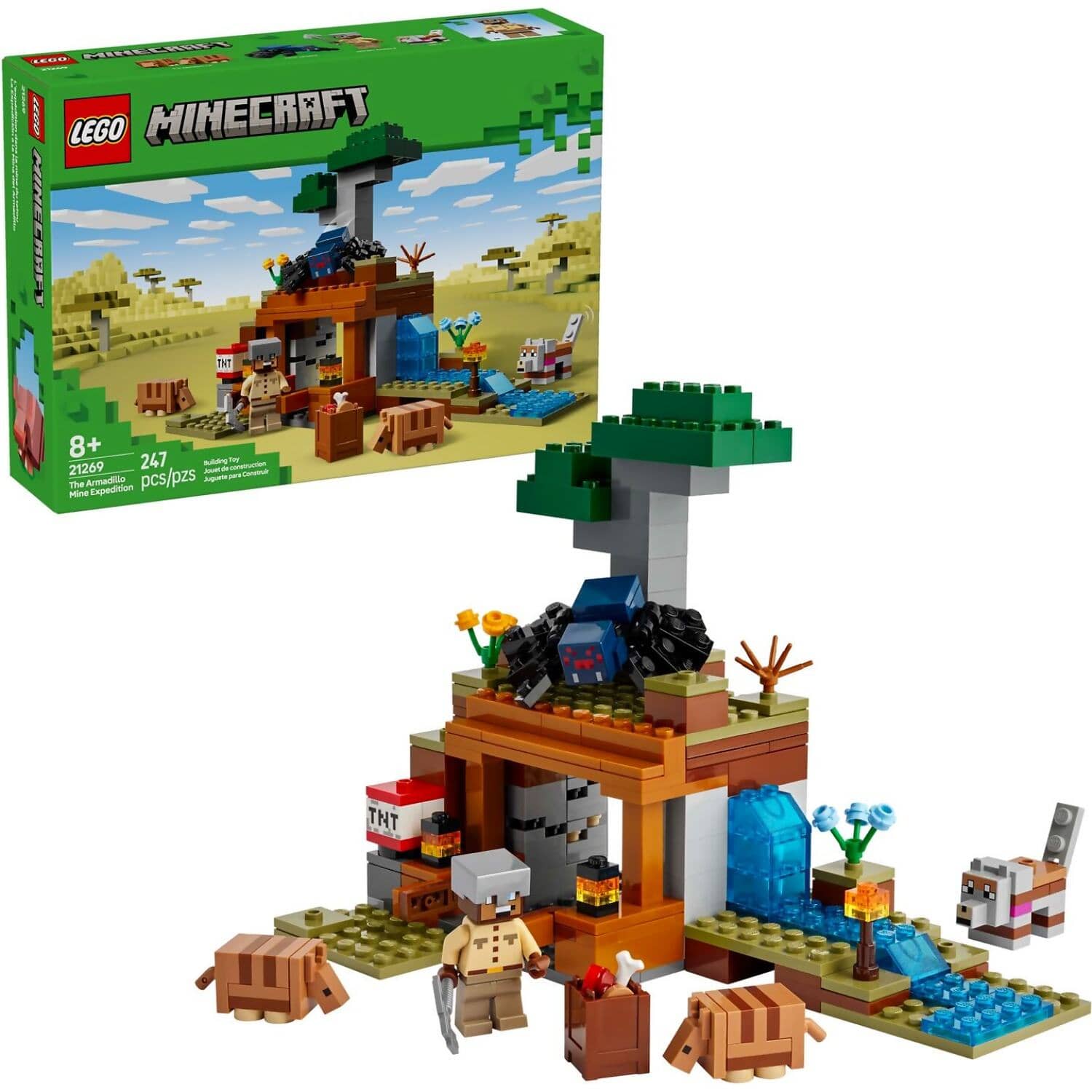 LEGO® 21269 The Armadillo Mine Expedition - Minecraft®