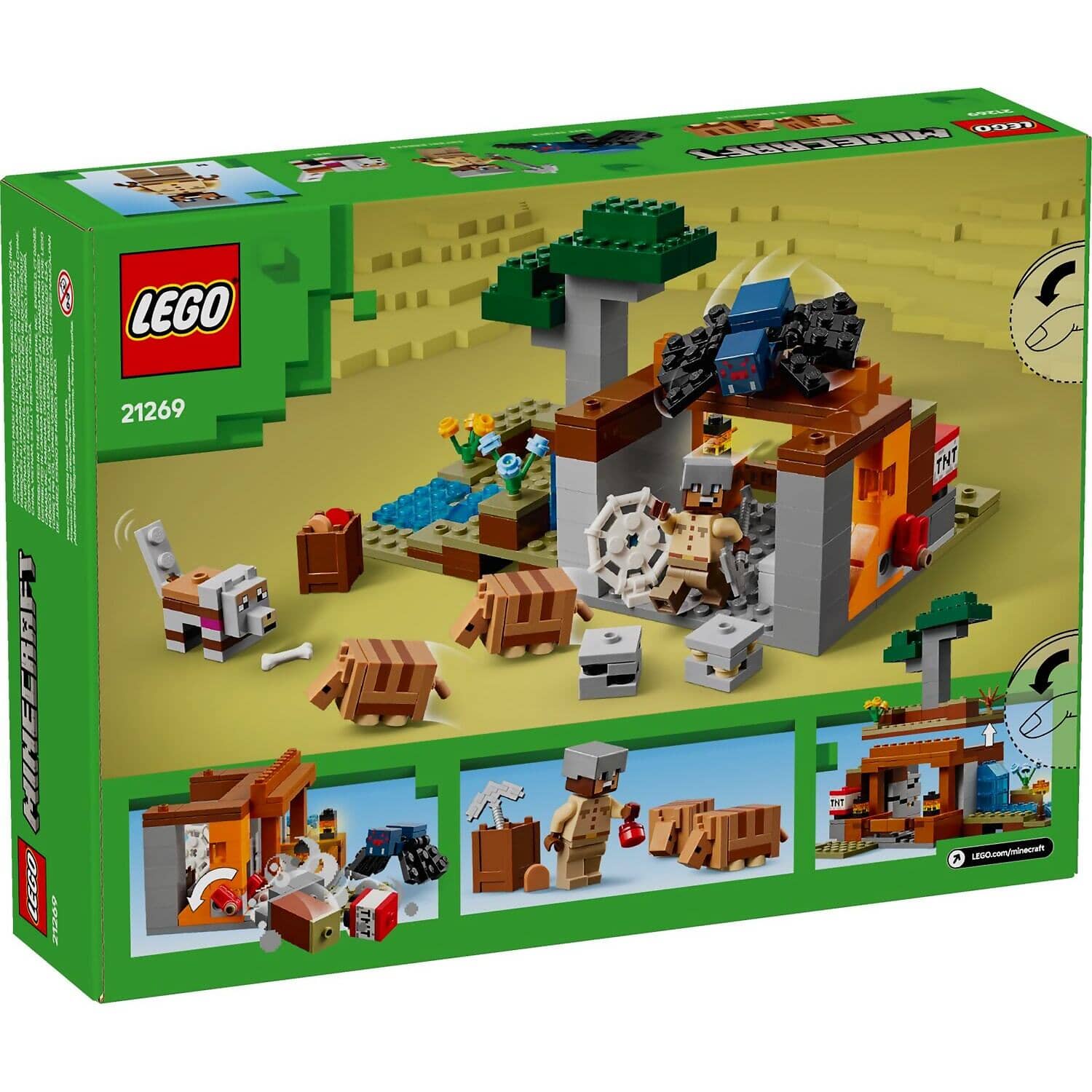 LEGO® 21269 The Armadillo Mine Expedition - Minecraft®