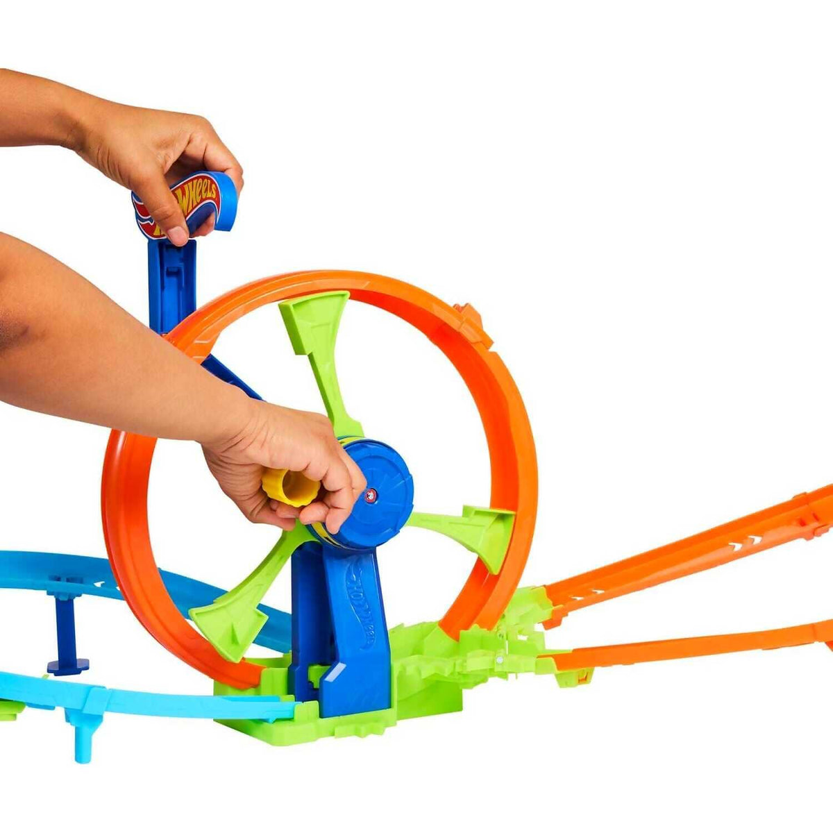 Hot Wheels - Rapid Launch & Loop Playset - Mattel