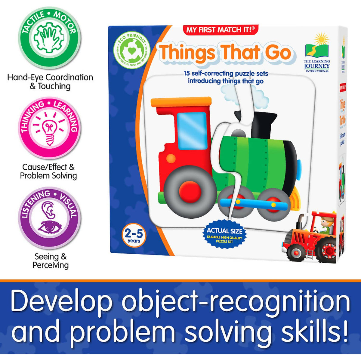 The Learning Journey - My First Match It! Things That Go