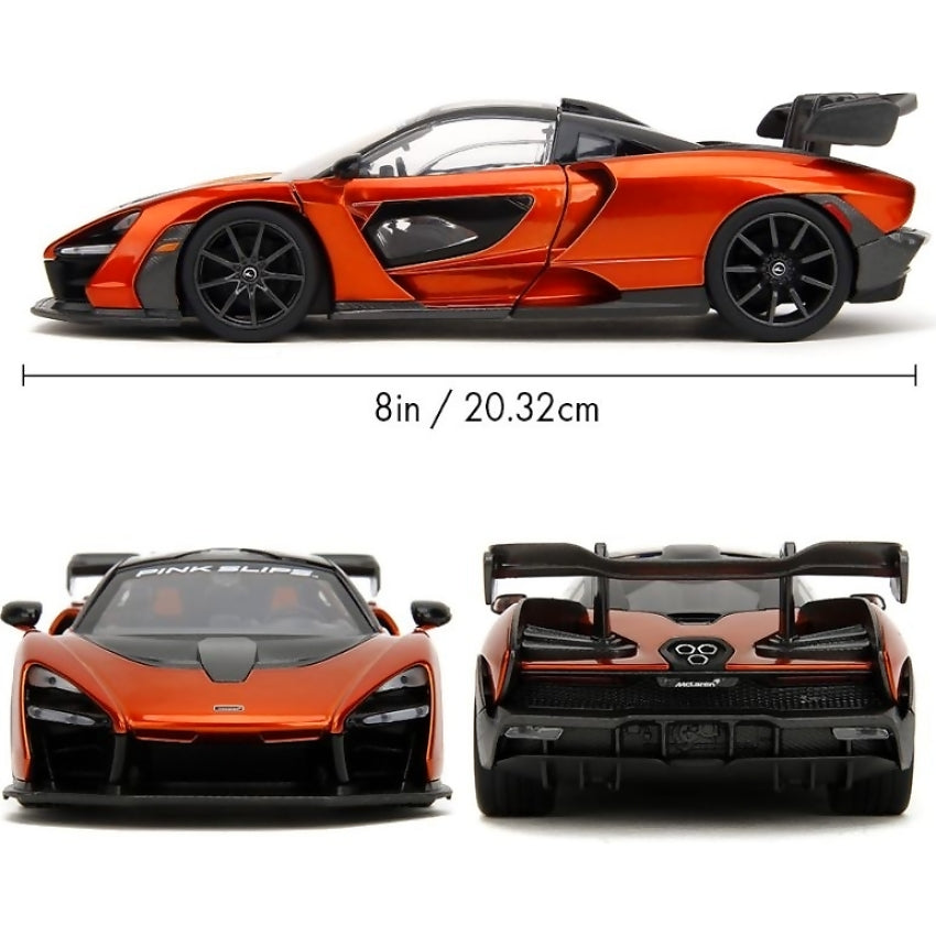 JADA TOYS - PINK SLIPS MCLAREN SENNA 1:24 SCALE DIECAST VEHICLE