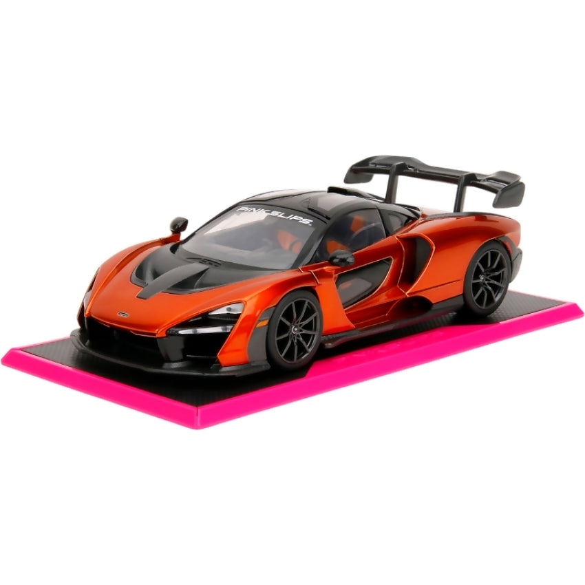 JADA TOYS - PINK SLIPS MCLAREN SENNA 1:24 SCALE DIECAST VEHICLE