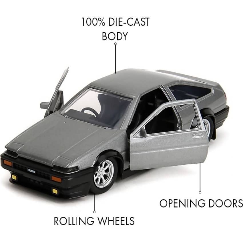 JADA TOYS - FAST & FURIOUS - 1986 TOYOTA TRUENO (AE86) 1:32 SCALE DIECAST VEHICLE
