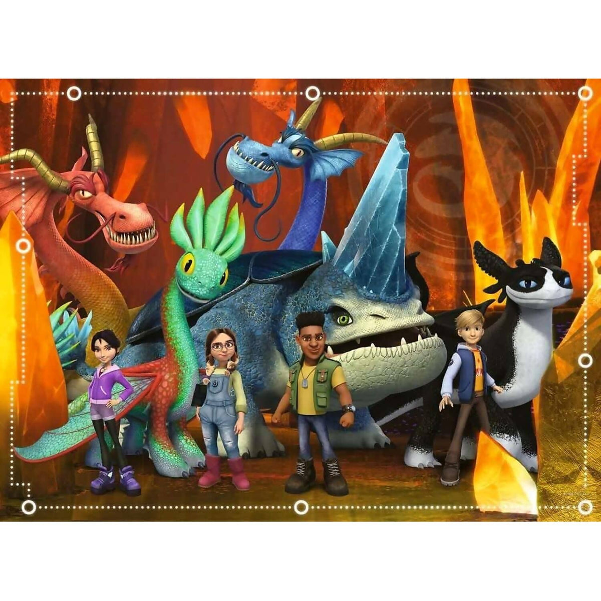 Ravensburger - Dragons The Nine Realms XXL Jigsaw Puzzle 100pc