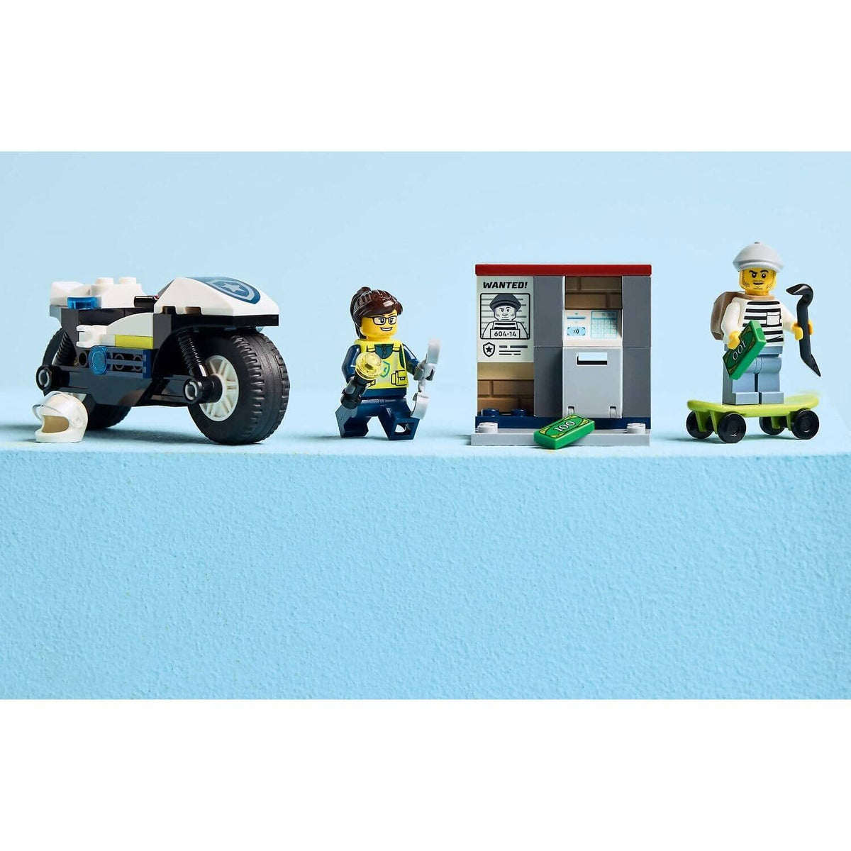 LEGO® 60455 Police Motorcycle Chase - City 4+