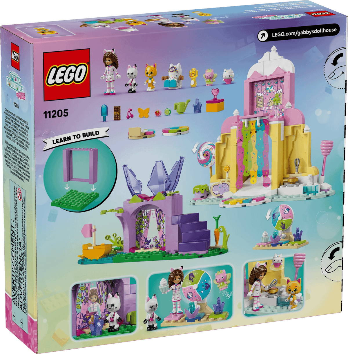 LEGO® 11205 Sweet Treat Mountain & Kitty Garden - Gabby's Dollhouse 4+