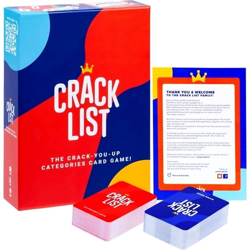 Moose Games - Crack List Card Game