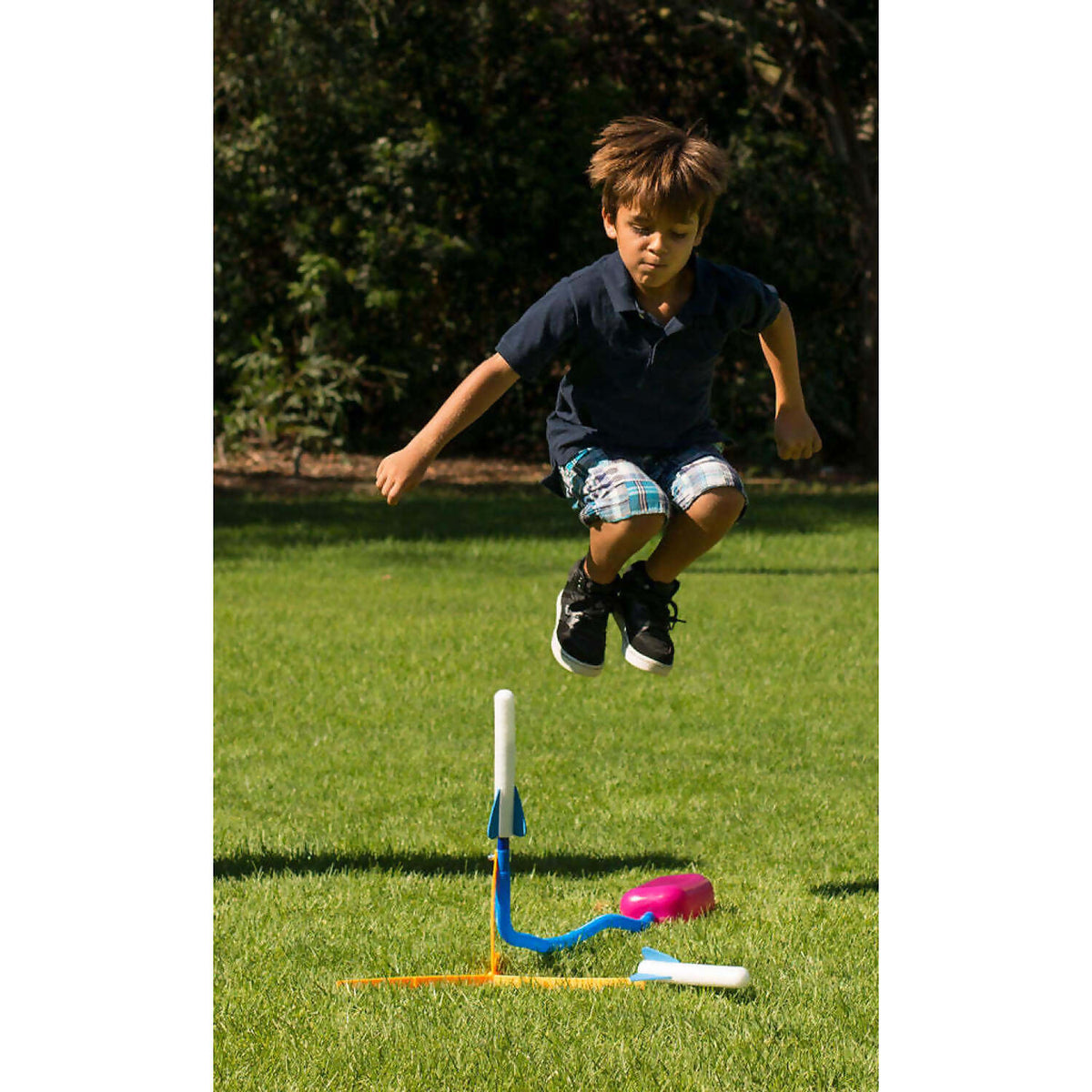 Stomp Rocket - Jr Glow Rocket - 4 Foam Glow in the Dark Rockets
