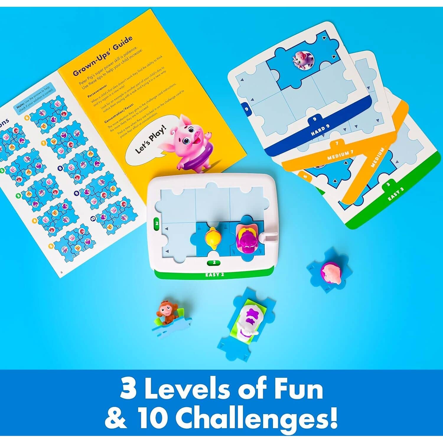 ThinkFun - Friends: Splish Splash Pig's Pool Party Puzzle Game