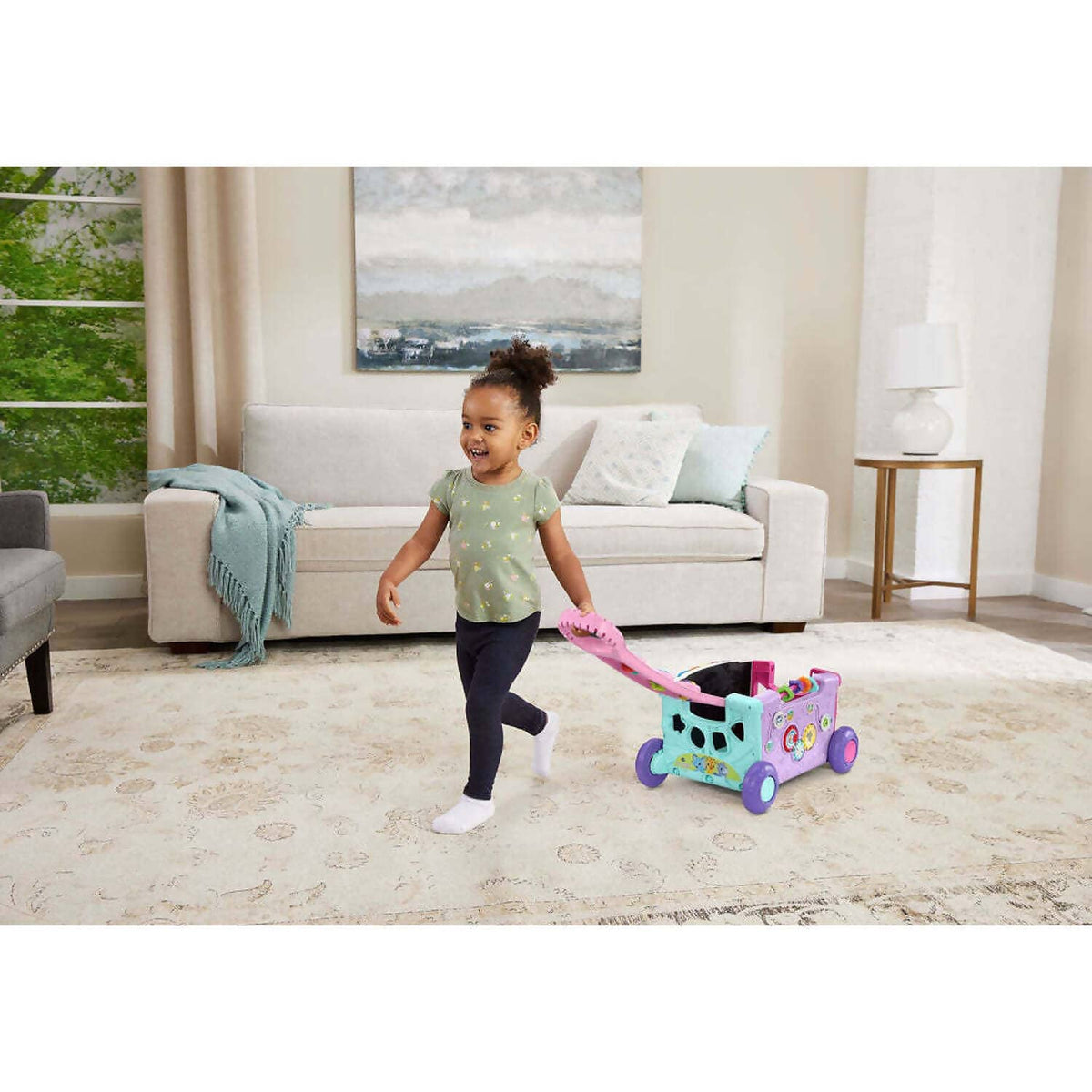 VTech - Sort & Discover Activity Wagon Pink