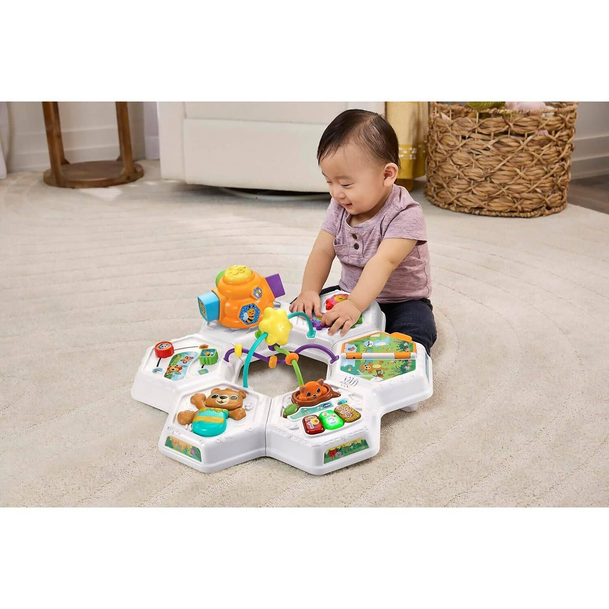 VTech - Baby - Busy Bee Activity Table - Blue