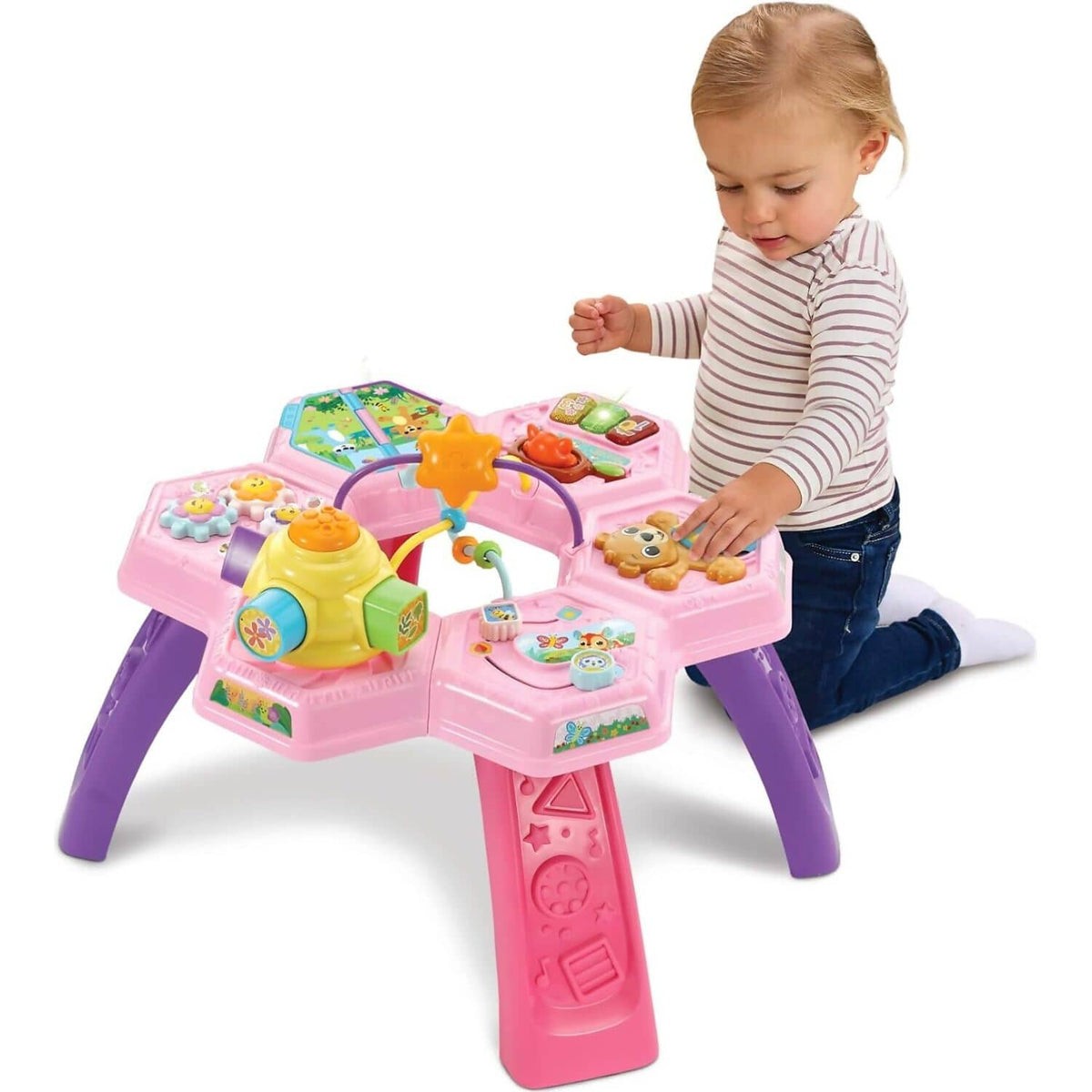VTech - Baby - Busy Bee Activity Table - Pink
