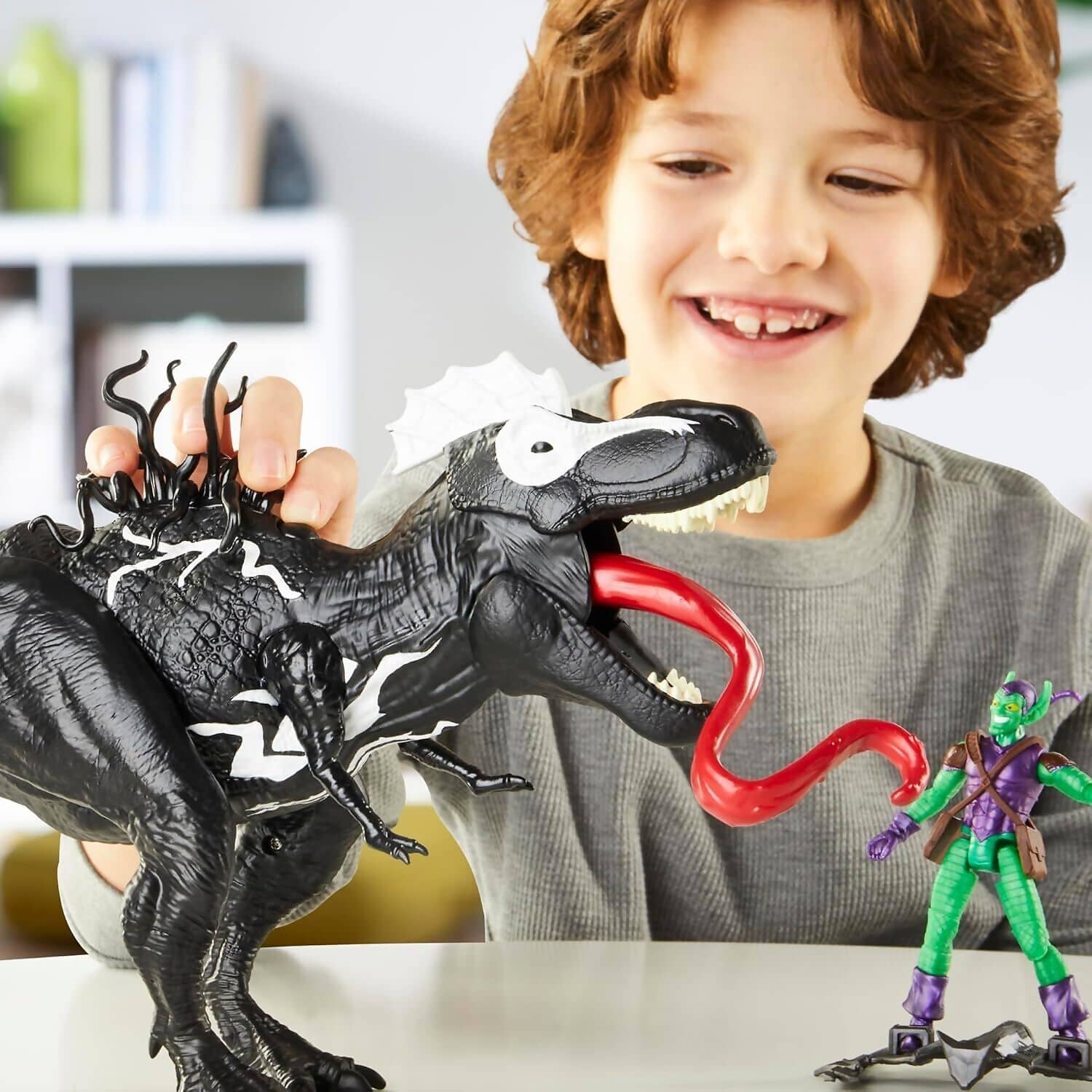 Marvel - Spiderman - VenomVersus Venomsaurus Rex - Hasbro