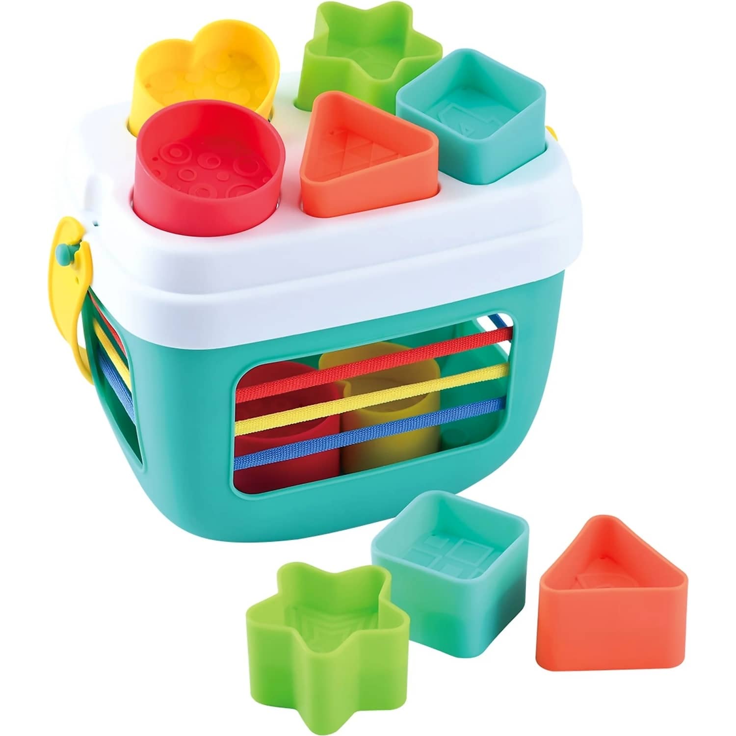 Playgo Toys Ent. Ltd - Shape Sorter Bucket 12 Pcs