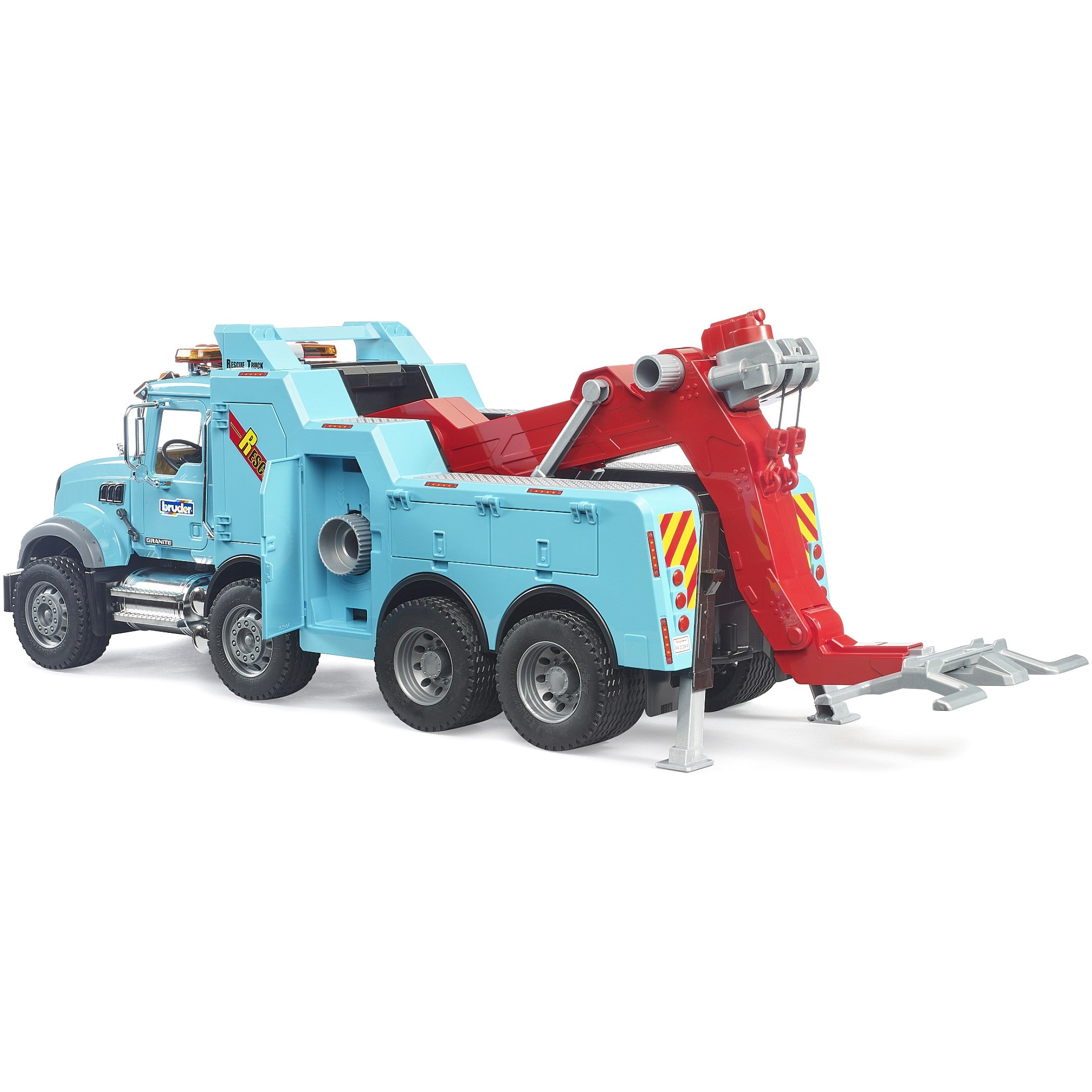 Bruder - MACK Granite Heavy tow truck with light and sound module