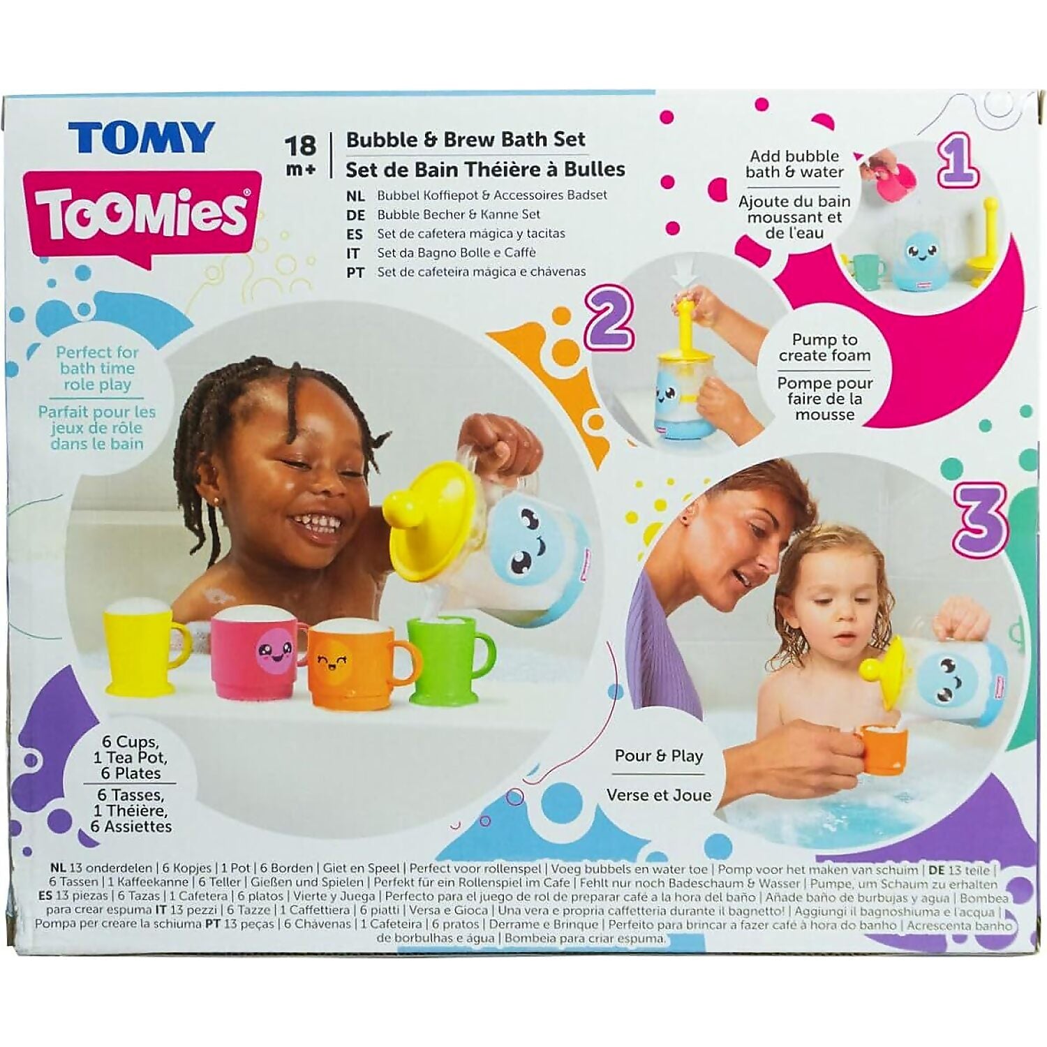 TOMY - Toomies Bubble & Brew Tea Set