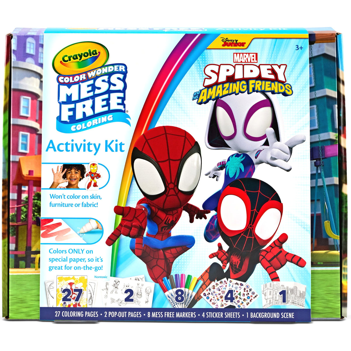 Crayola - Colour Wonder Activity Kit Marvel Spidey and his Amazing Friends
