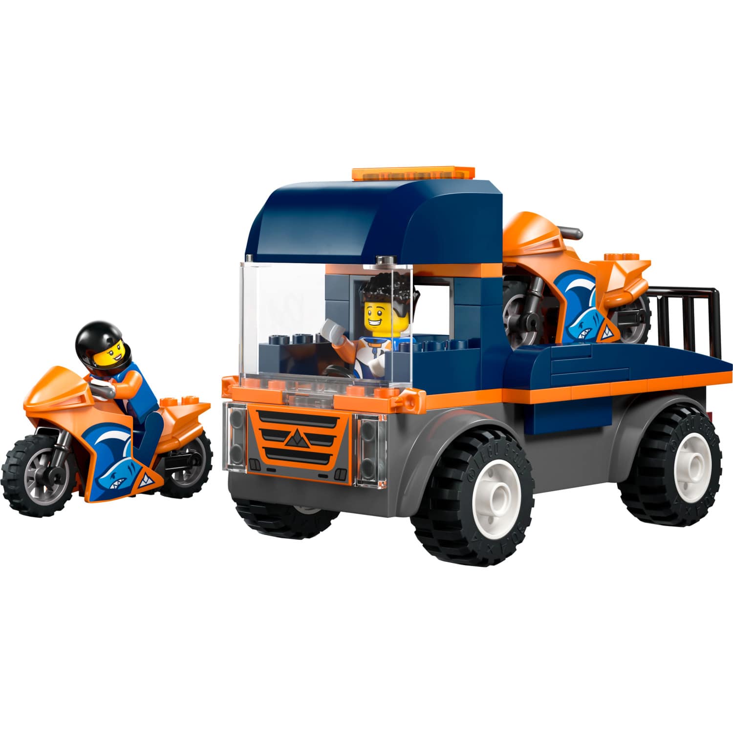 LEGO® 60491 Motorcycle Transporter - City 4+