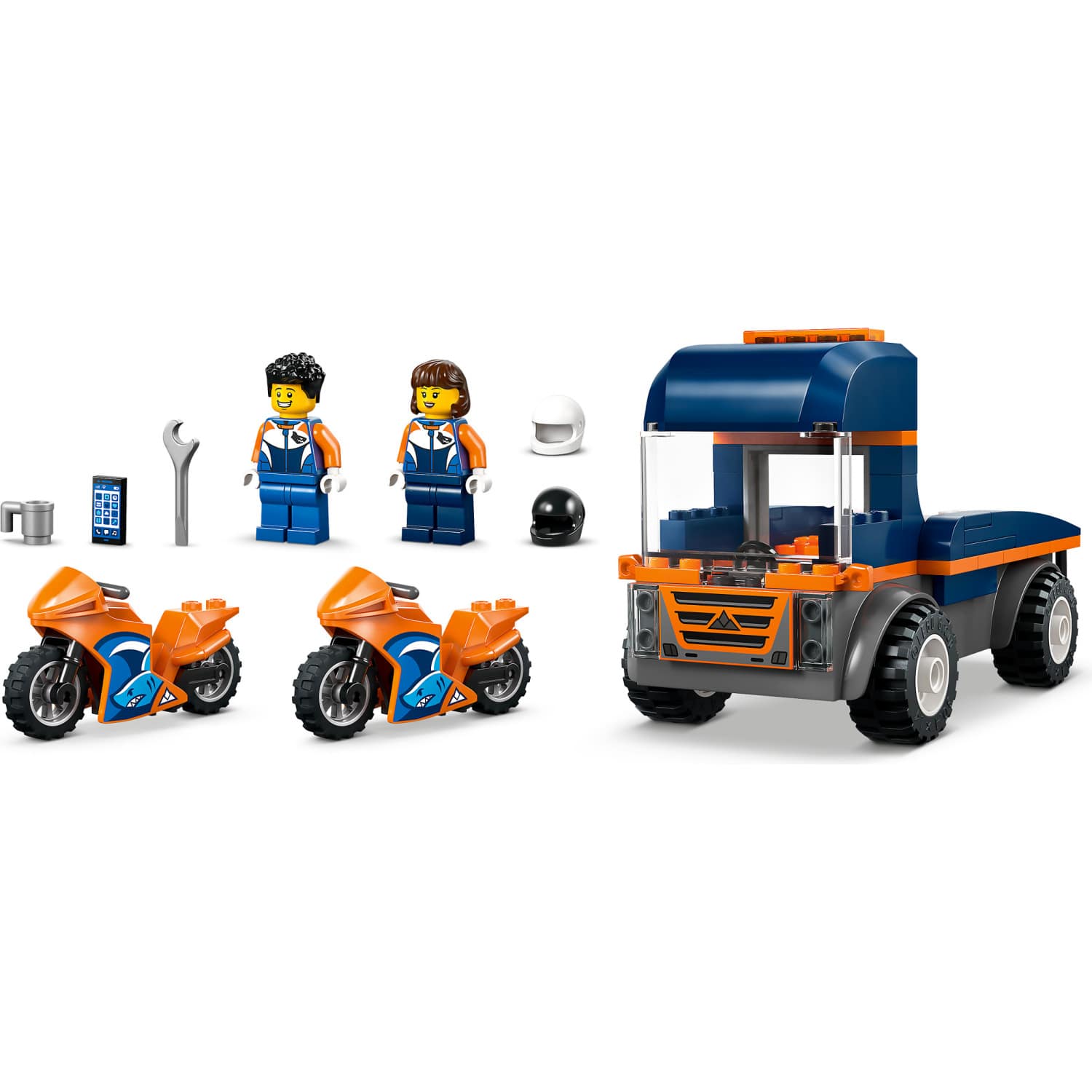 LEGO® 60491 Motorcycle Transporter - City 4+