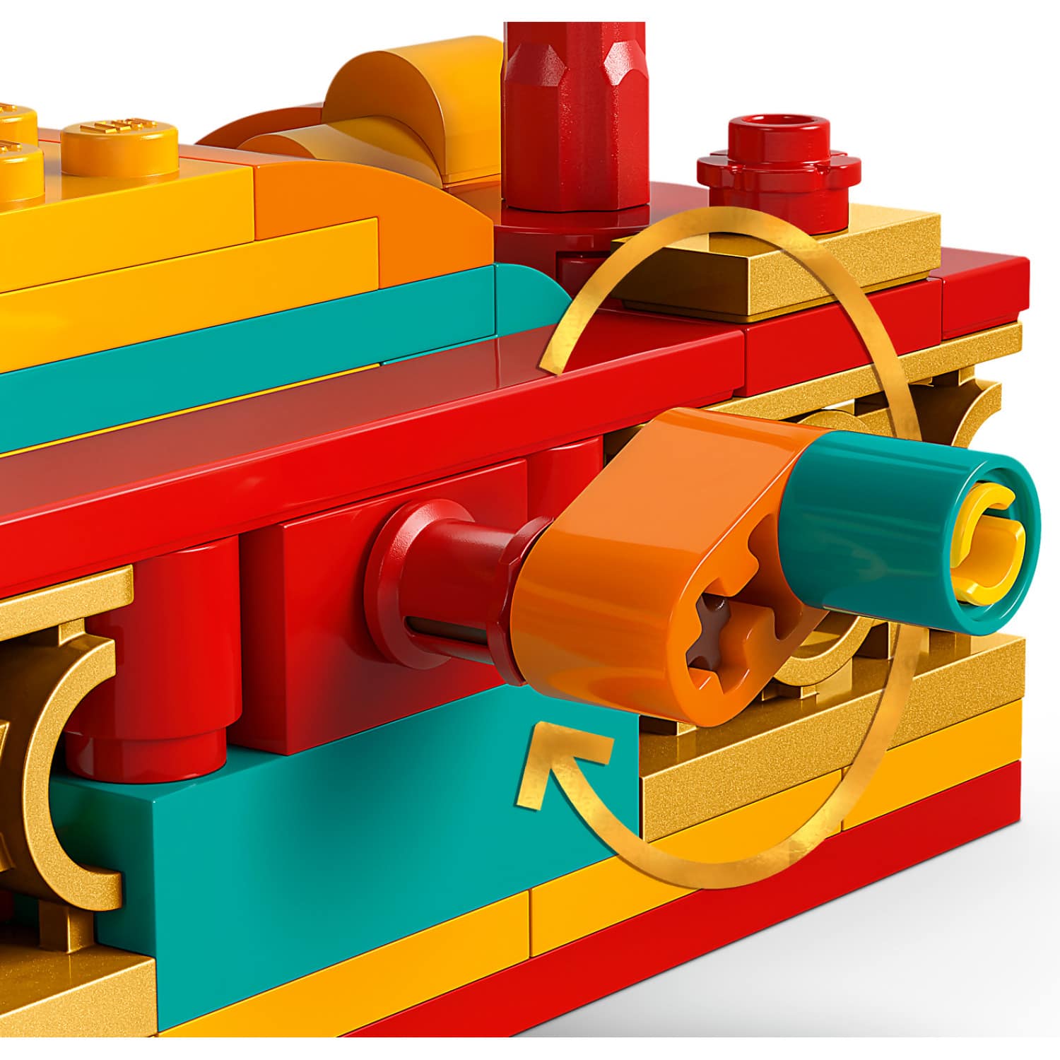 LEGO® 80119 Galloping Horses Canvas - The Spring Festival