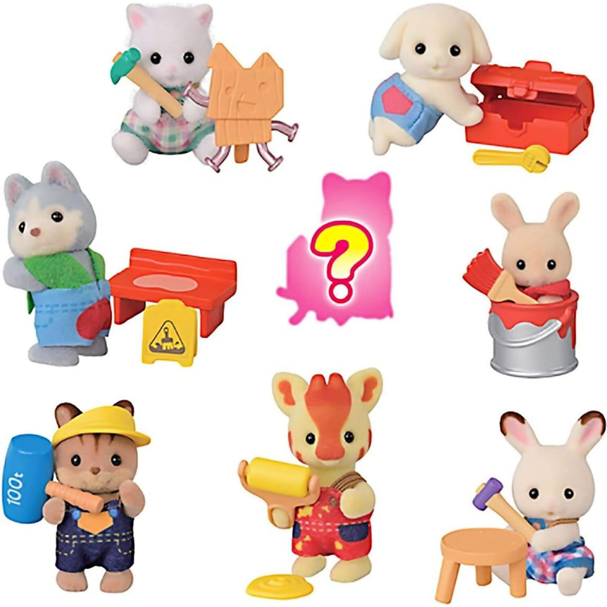 Sylvanian Families - Baby Builders Blind Bag Series Includes 1 x Figure