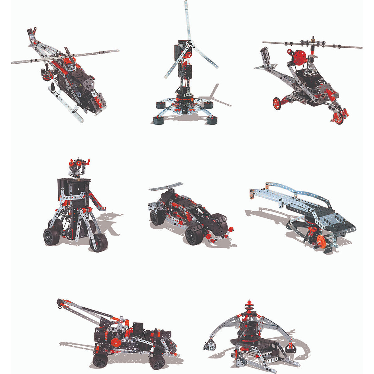 Meccano - 25-in-1 Super Construction Set Motorized Vehicle Building Set