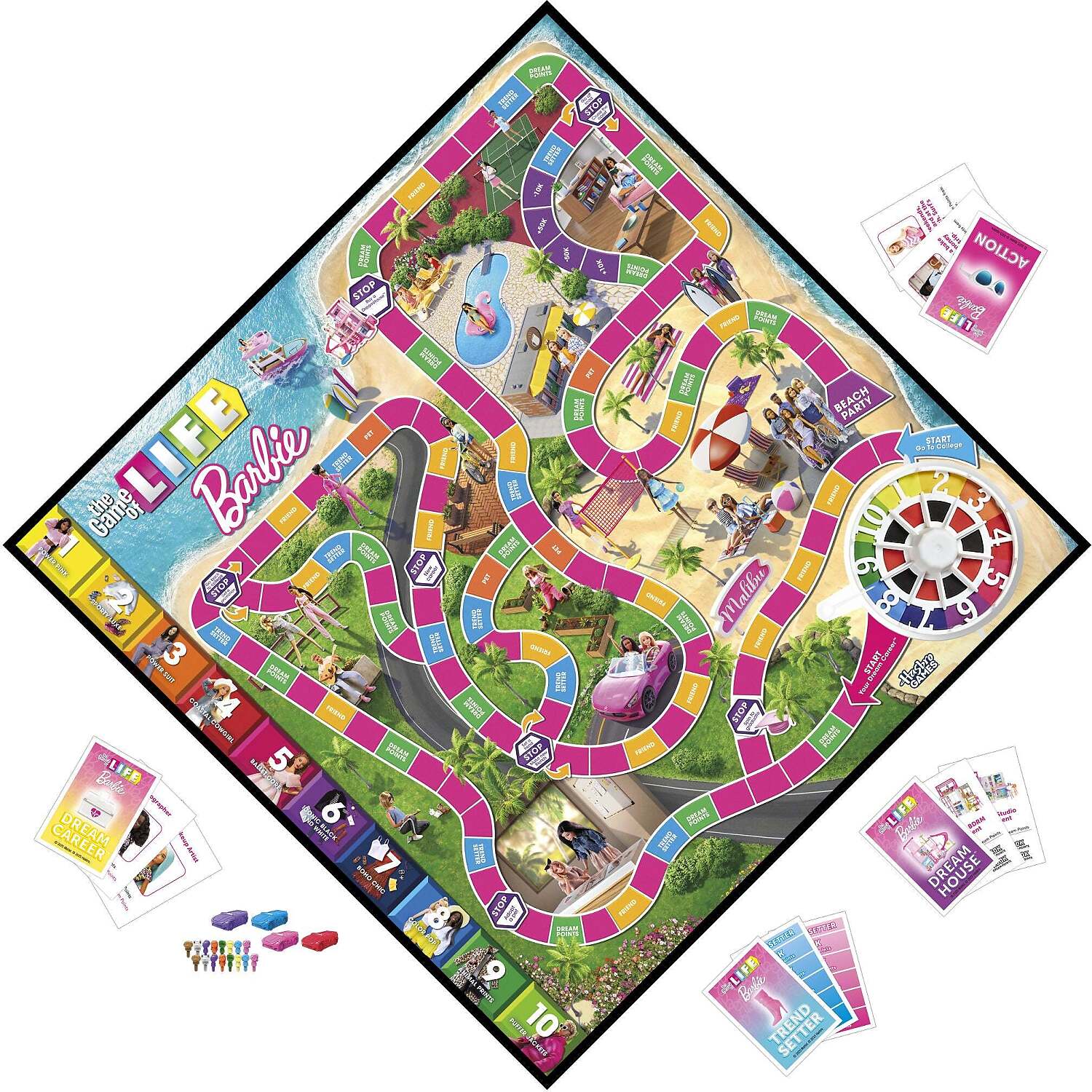 The Game of Life - Barbie - Hasbro Games