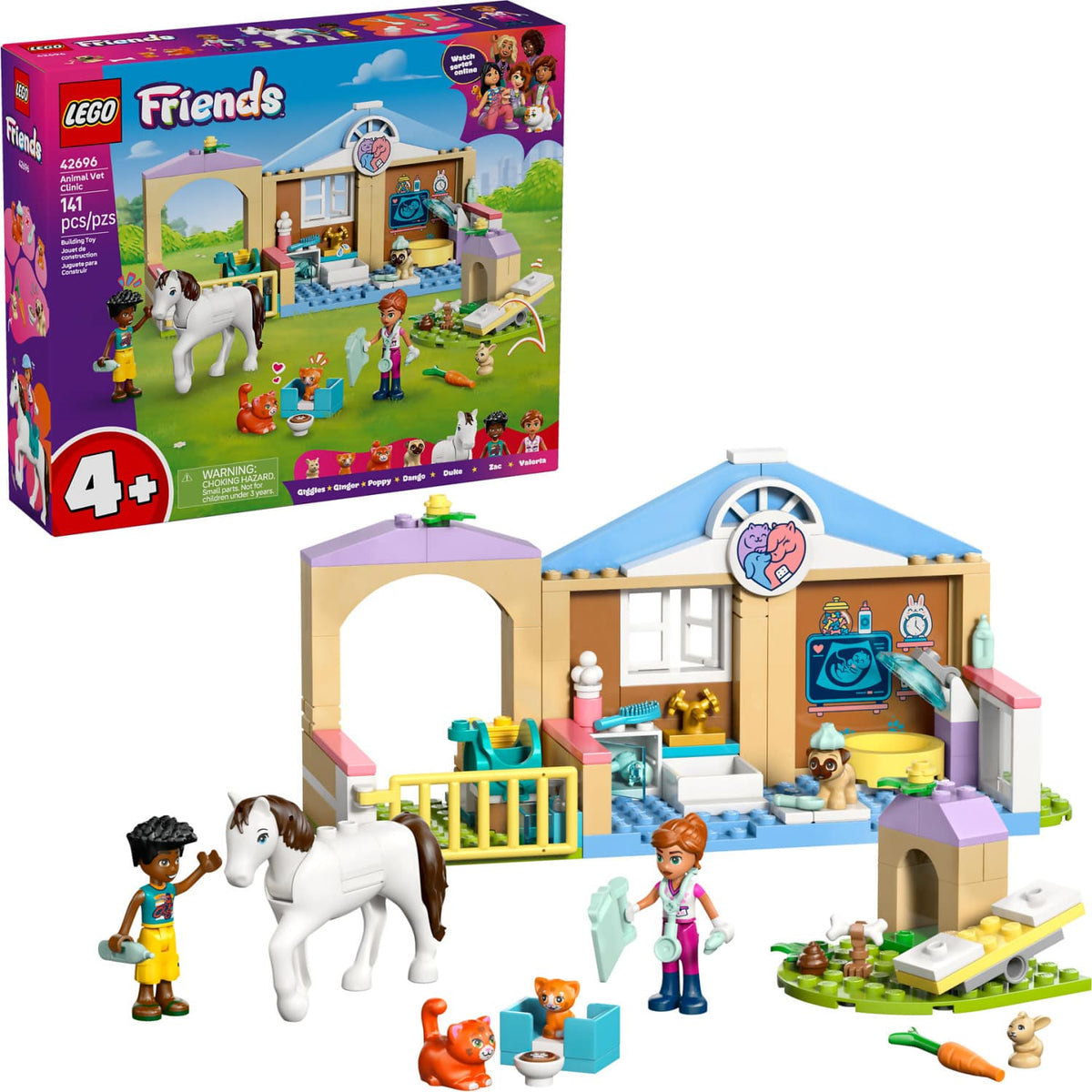 LEGO® 42696 Animal Vet Clinic - Friends 4+
