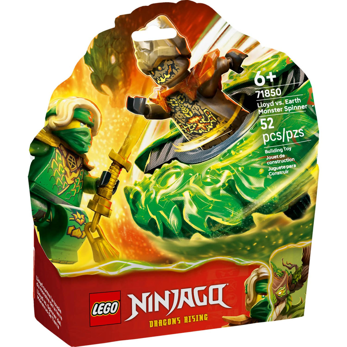 LEGO® 71850 Lloyd vs. Earth Monster Spinner - NINJAGO®