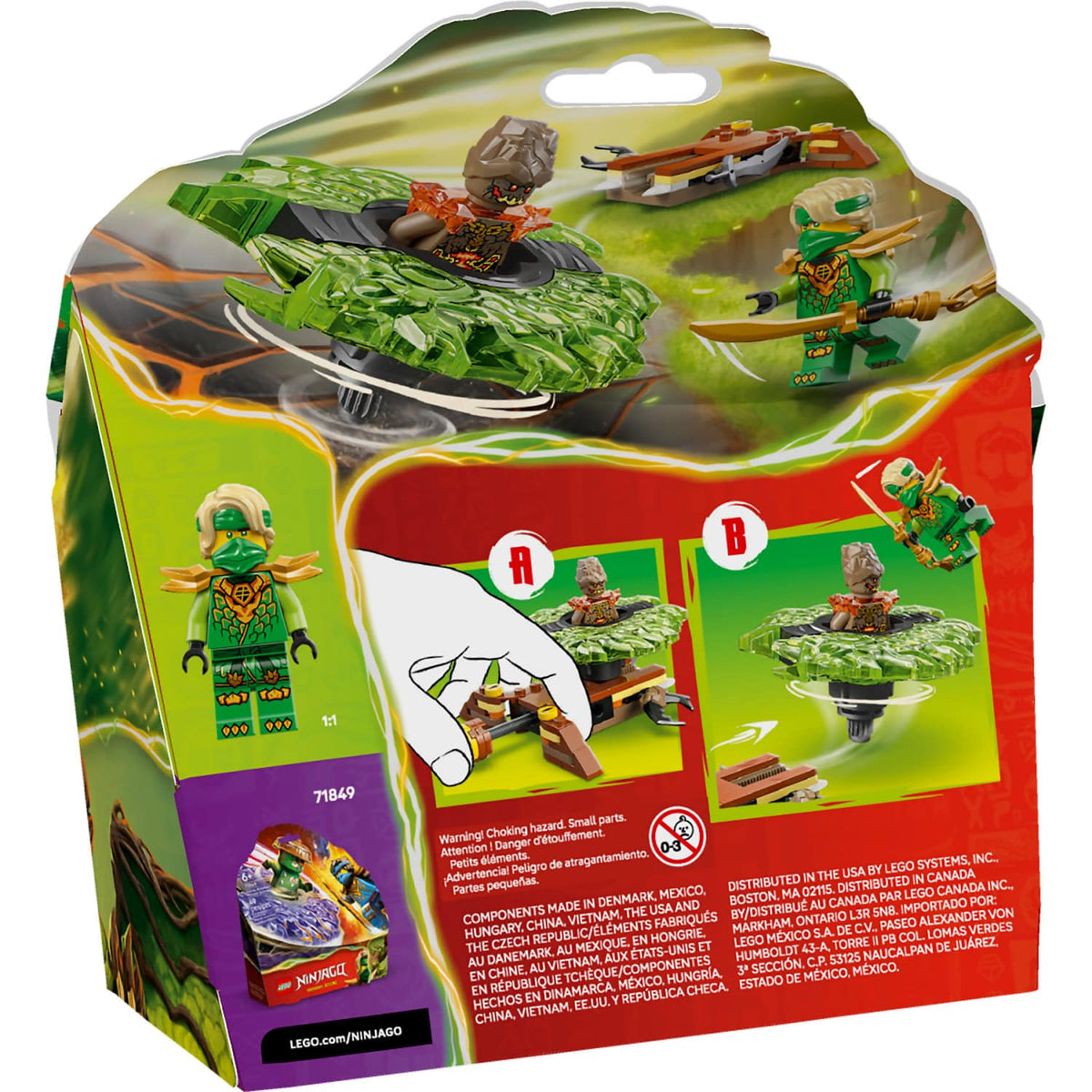 LEGO® 71850 Lloyd vs. Earth Monster Spinner - NINJAGO®