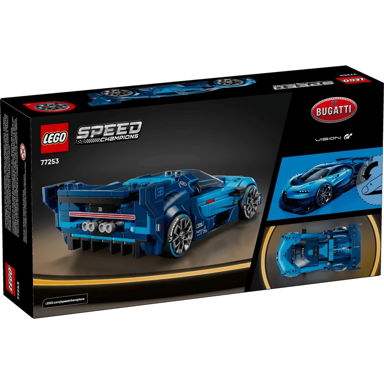 LEGO® 77253 Bugatti Vision GT Hyper Sports Car - Speed Champions