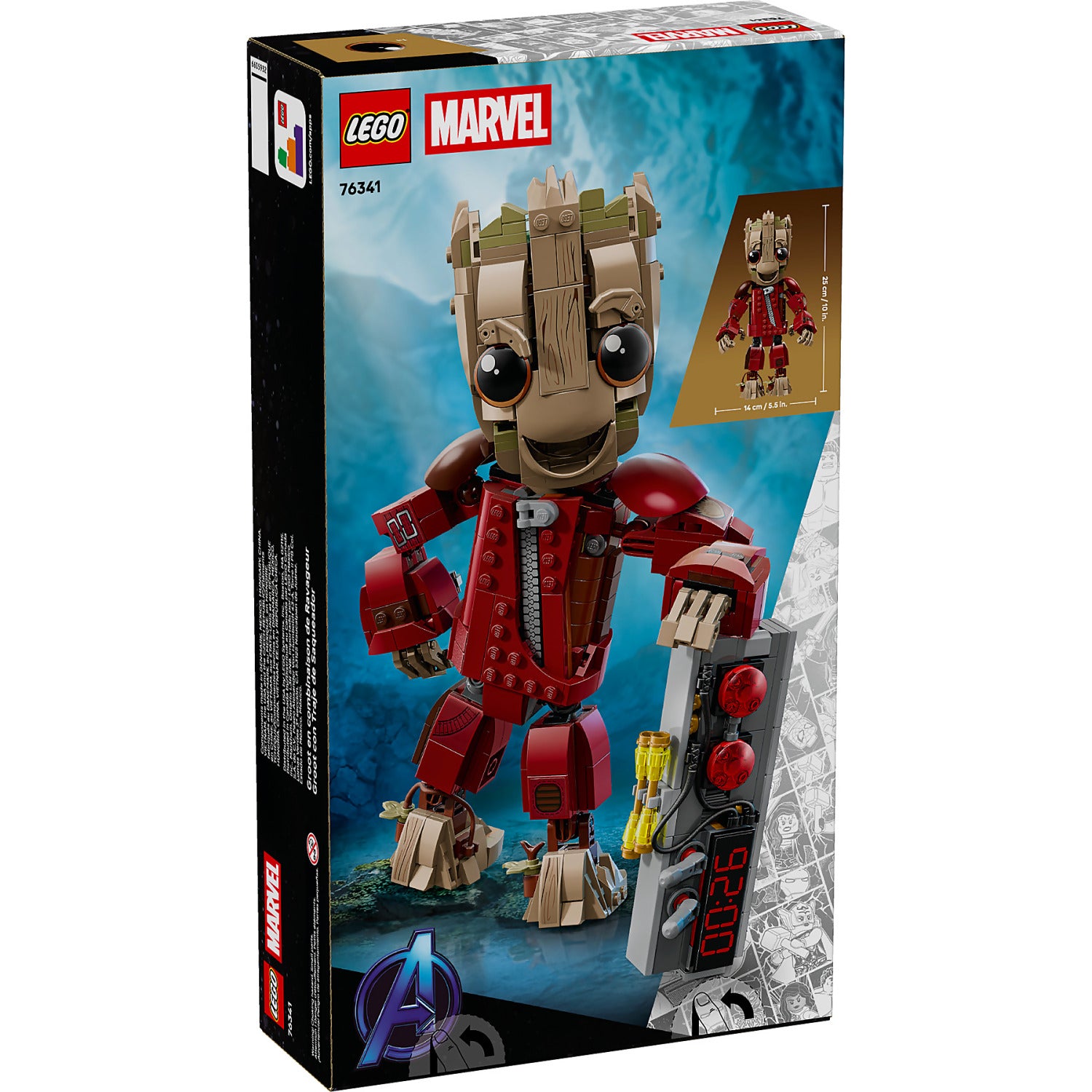 LEGO® 76341 Ravager Jumpsuit Groot - Marvel Super Heroes