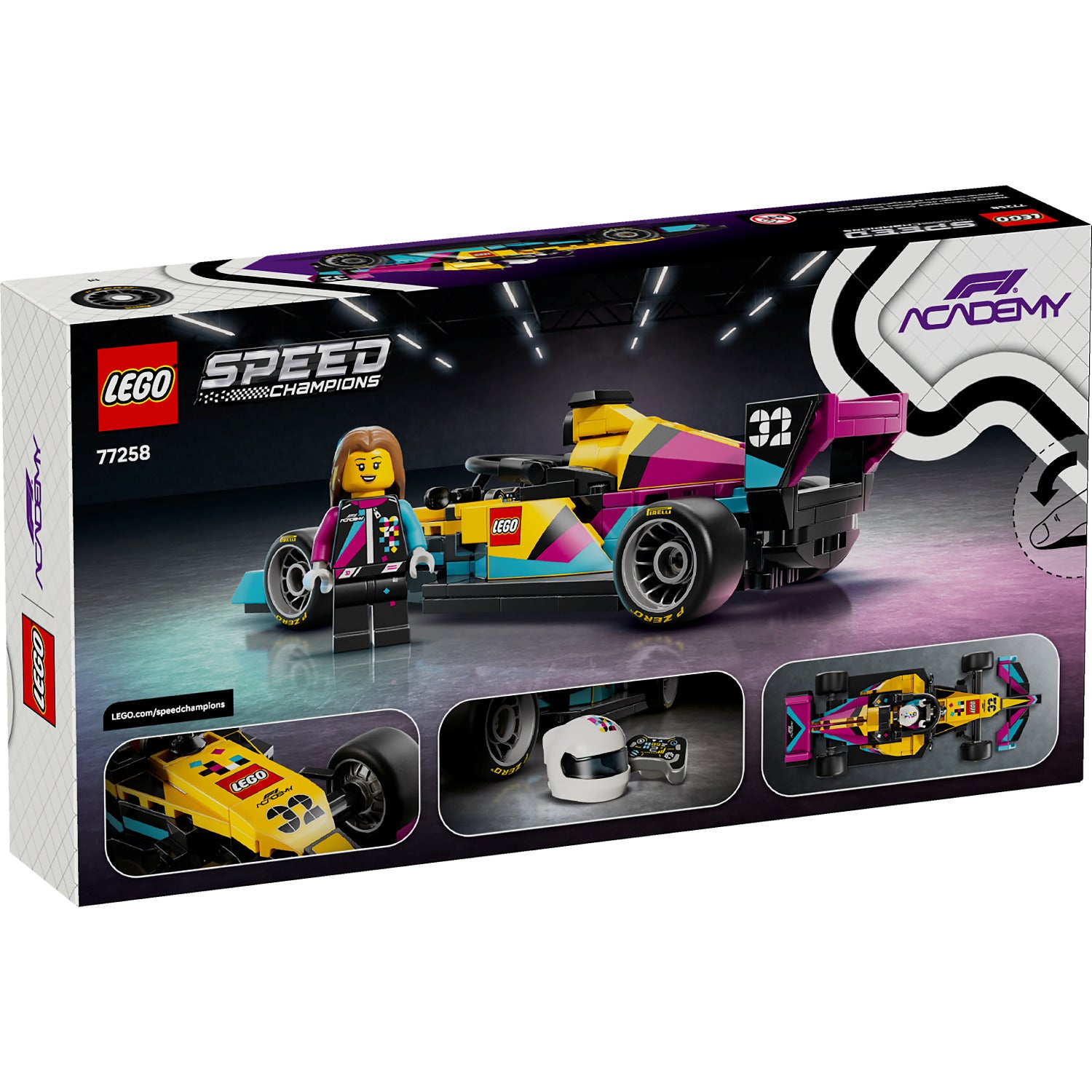 LEGO® 77258 F1 ACADEMY LEGO® Race Car - Speed Champions