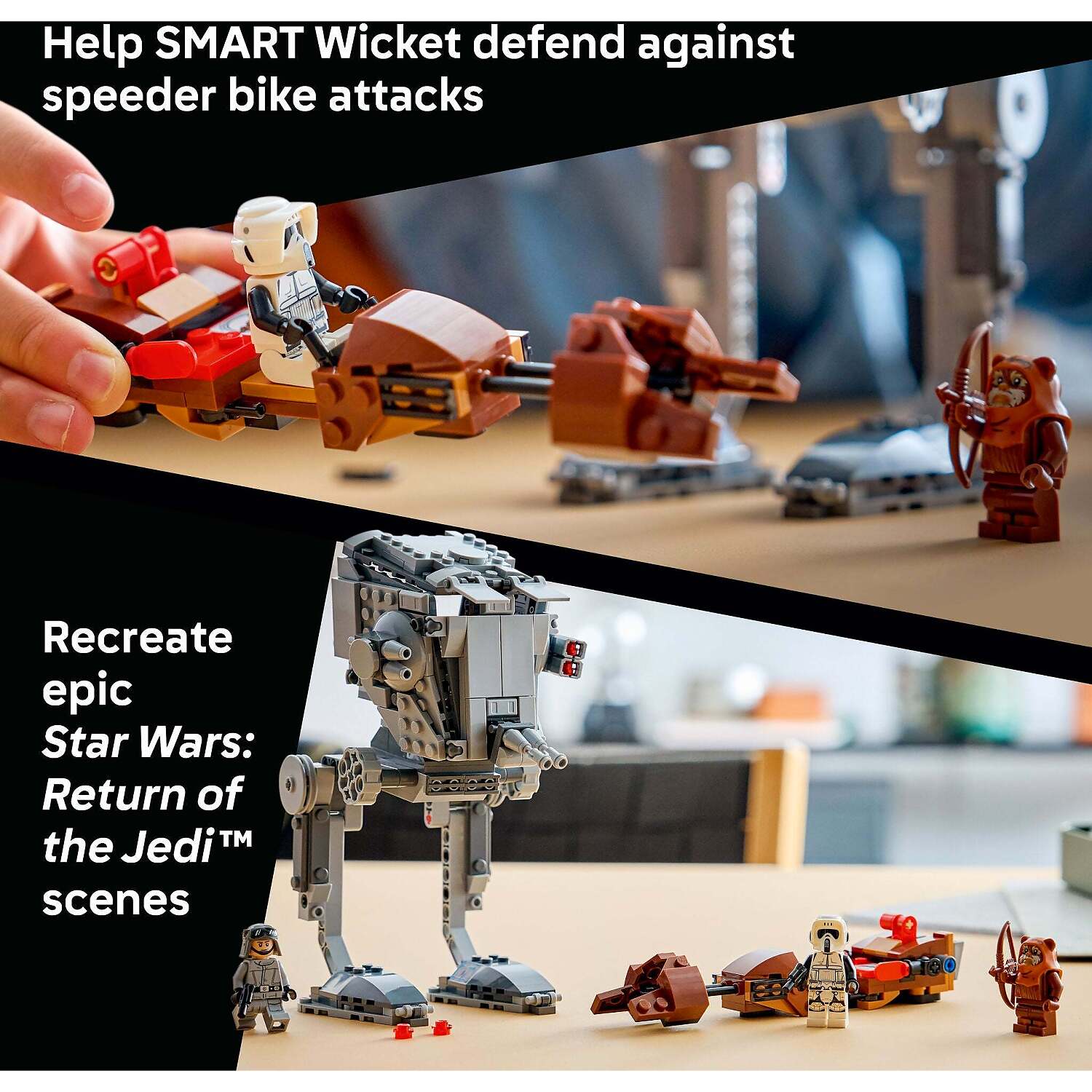 LEGO® 75424 SMART Play™ Compatible AT-ST™ Attack on Endor - Star Wars™
