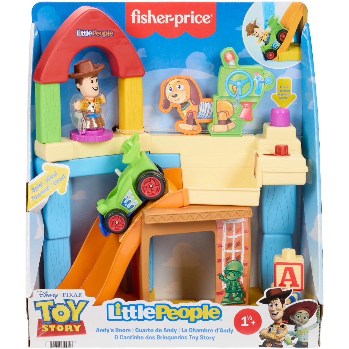 Fisher-Price - Little People Toy Story Andy's Room Playset - Mattel