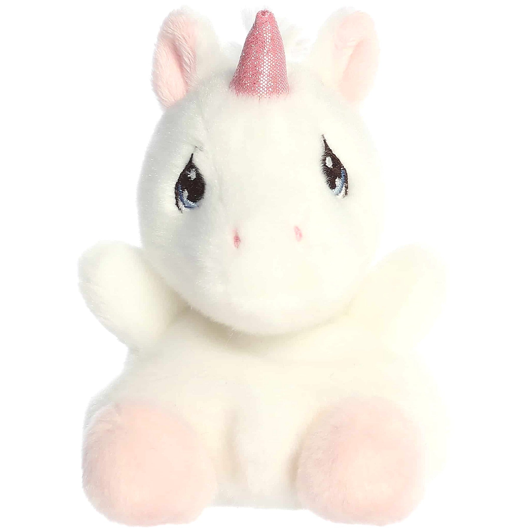 Cotton Candy - Palm Pals Precious Moments Sparkle Unicorn 12cm Plush
