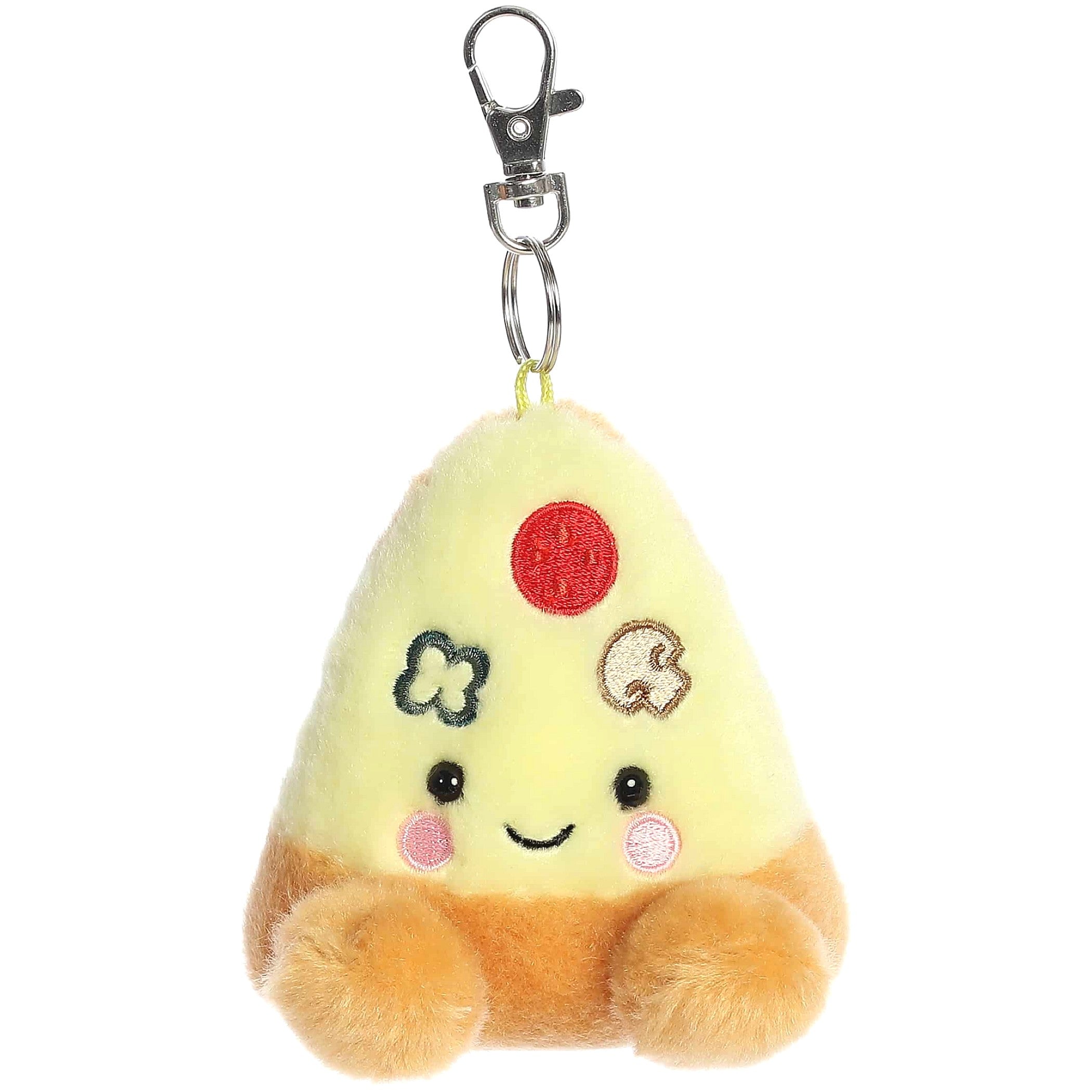 Cotton Candy - Palm Pals Clip On Peppa Pizza Slice Plush