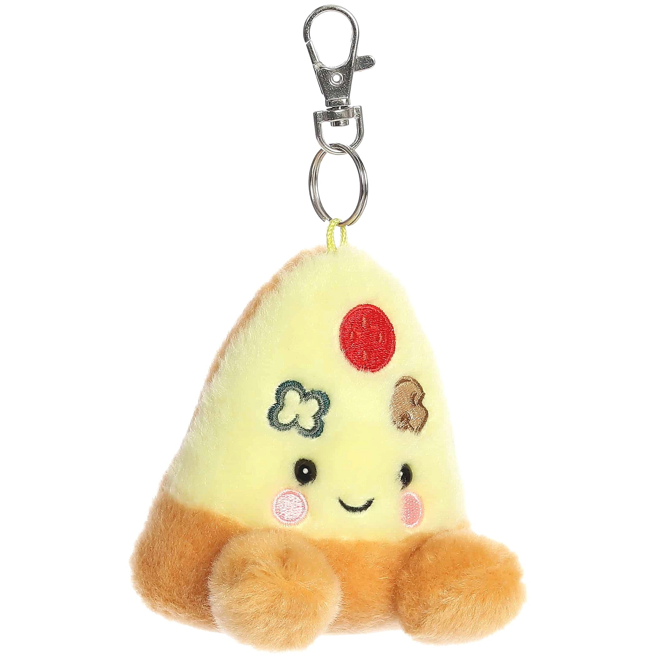 Cotton Candy - Palm Pals Clip On Peppa Pizza Slice Plush