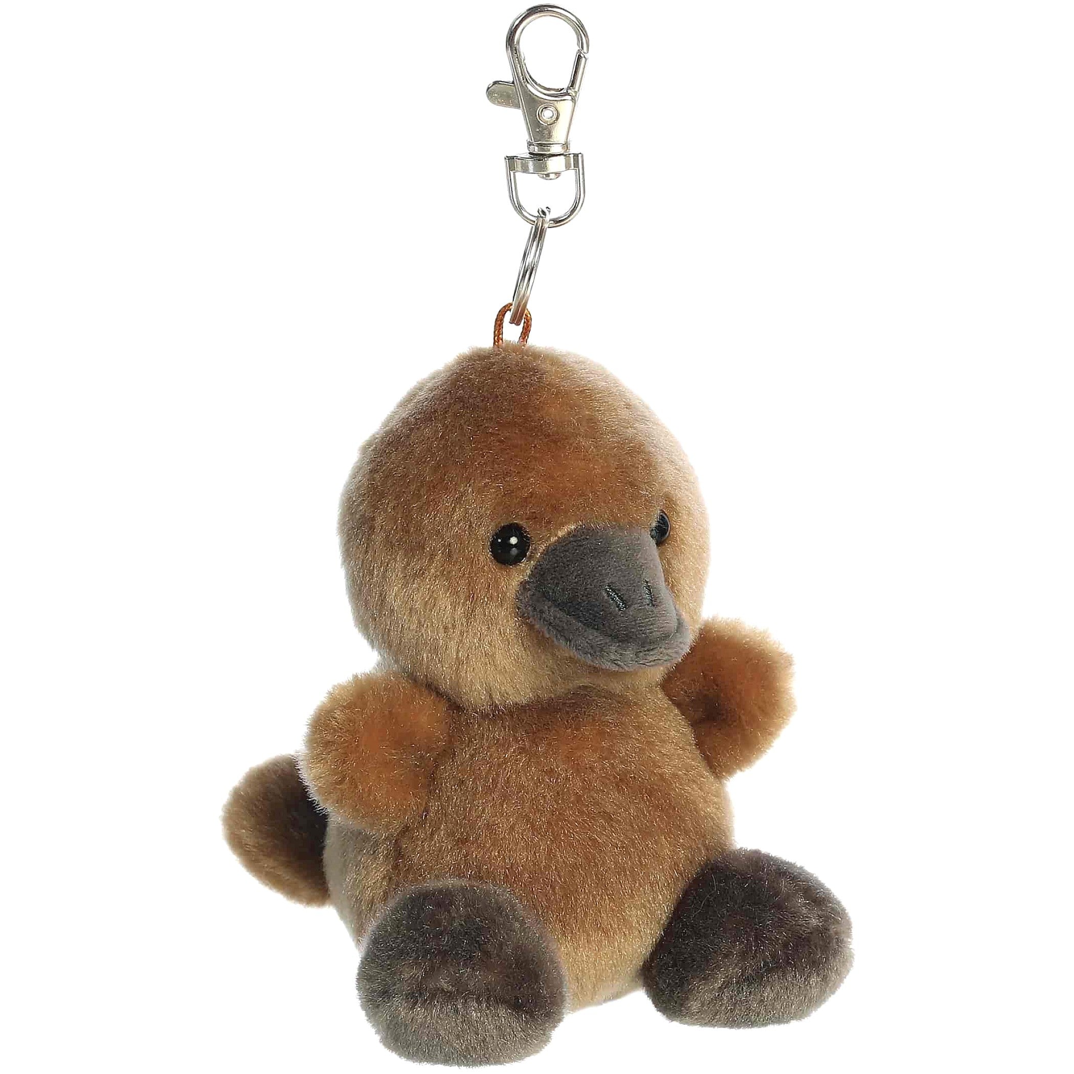 Cotton Candy - Palm Pals Clip On Patty Platypus Plush