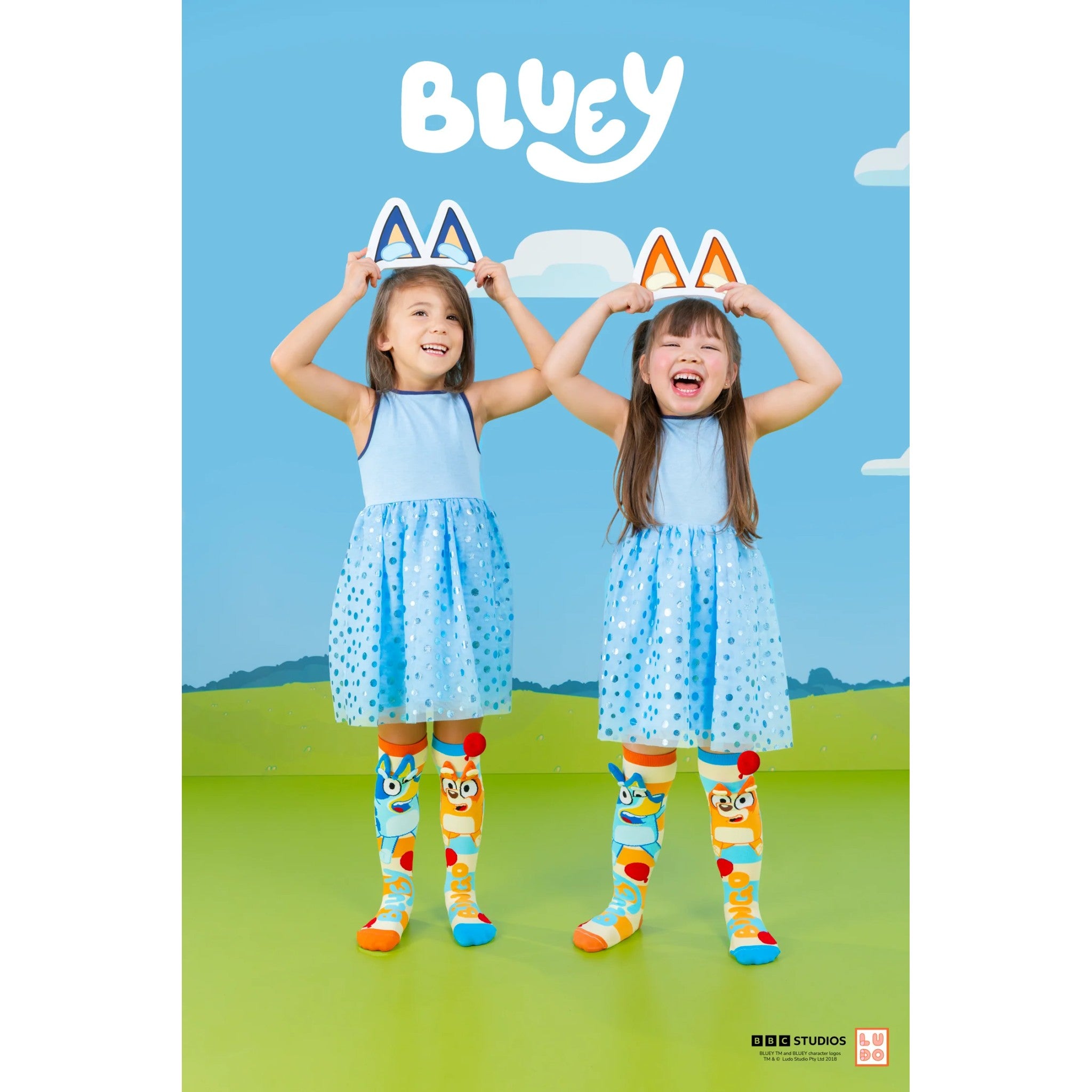 Madmia - Bluey Socks Kids & Adults Age 6y+