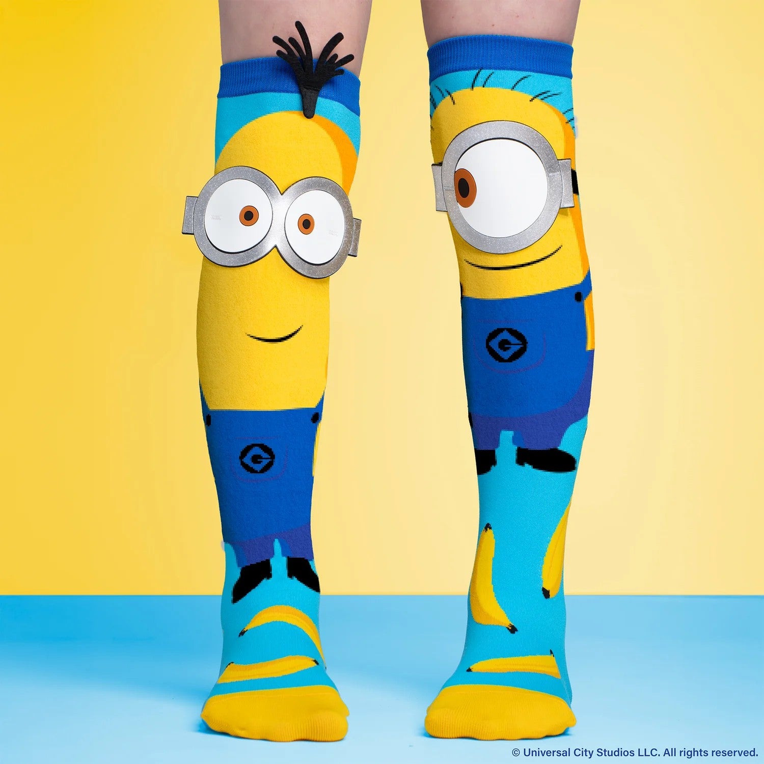 Madmia - Minions Socks Kids & Adults Age 6y+